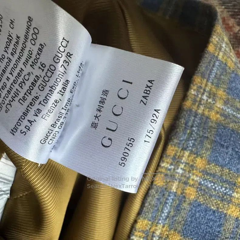 Gucci Gucci Plaid pure wool suit Size US M / EU 48-50 / 2 - 7 Thumbnail