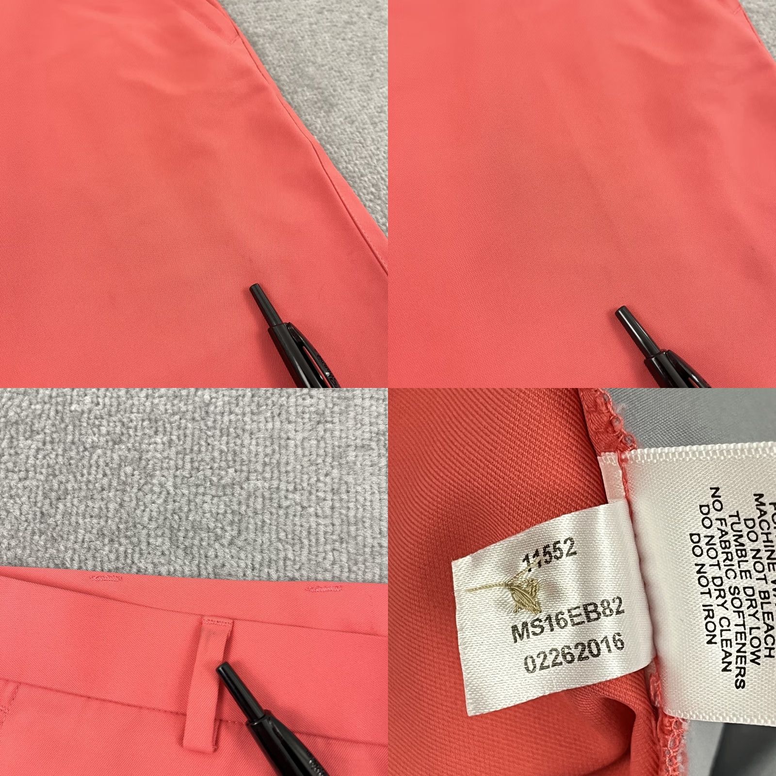 Peter Millar Peter Millar Salem Shorts Mens 36 9" Pink Orange Performance Kings Creek Crown Size US 36 / EU 52 - 8 Thumbnail