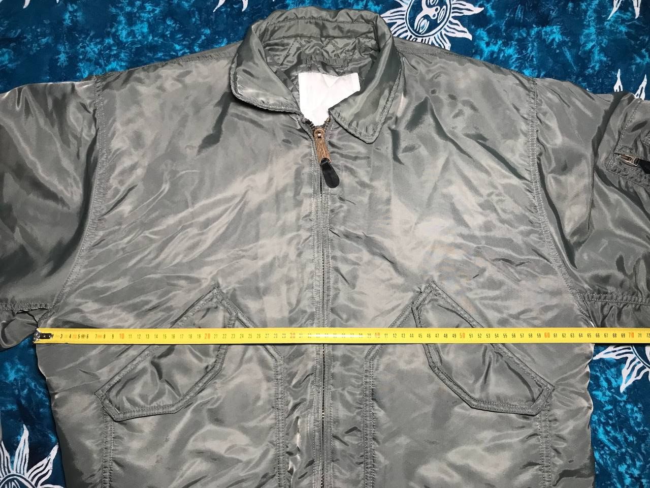 Alpha Industries × Vintage Vintage Alpha Industries Flight Bomber Jacket Military Size US XL / EU 56 / 4 - 4 Thumbnail