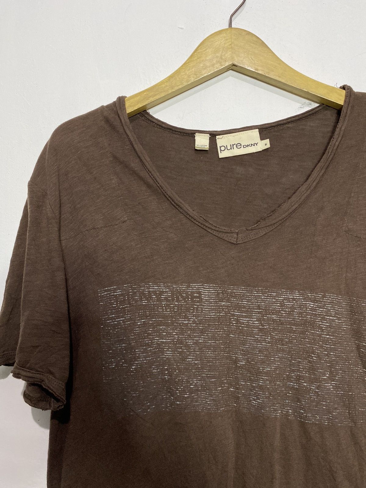 If Six Was Nine × Japanese Brand × Yasuyuki Ishii Dkny v neck tshirts Size US M / EU 48-50 / 2 - 3 Thumbnail