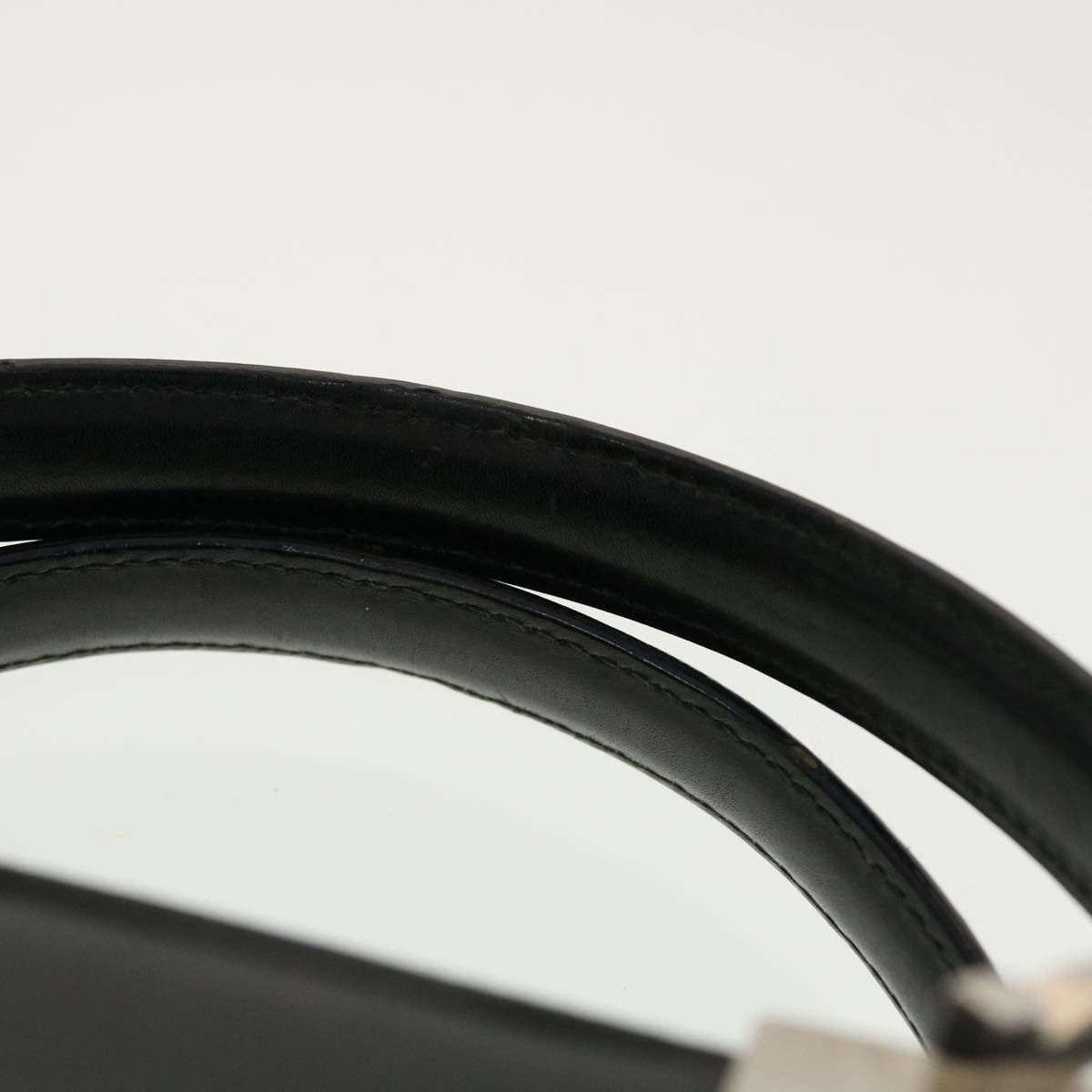 Salvatore Ferragamo Salvatore Ferragamo Hand Bag Leather Black Size ONE SIZE - 14 Thumbnail