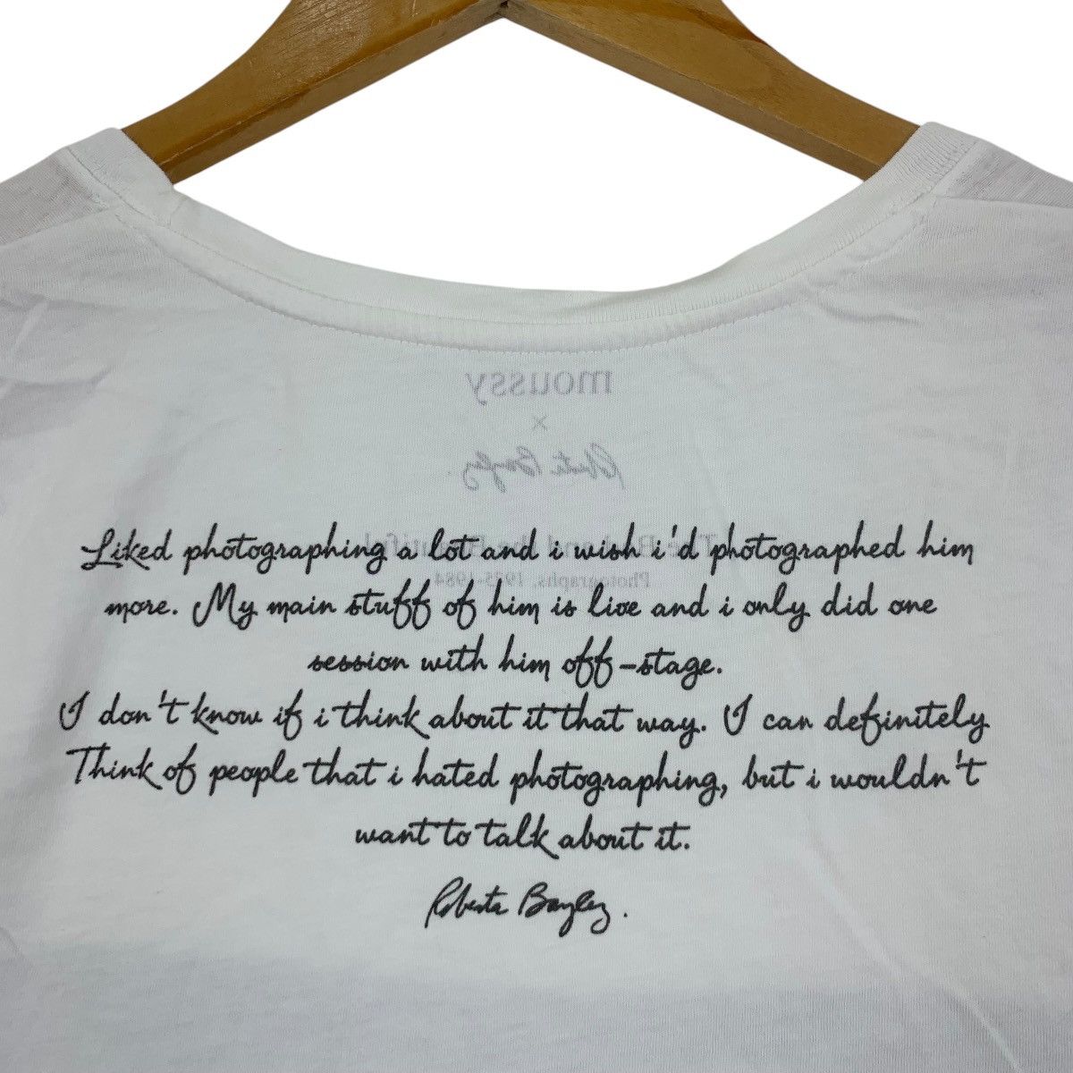 MOUSSY ROBERTA BAYLEY FOTOFOLIO x MOUSSY Iggy Pop Punk Tee Shirt Size XS / US 0-2 / IT 36-38 - 5 Thumbnail