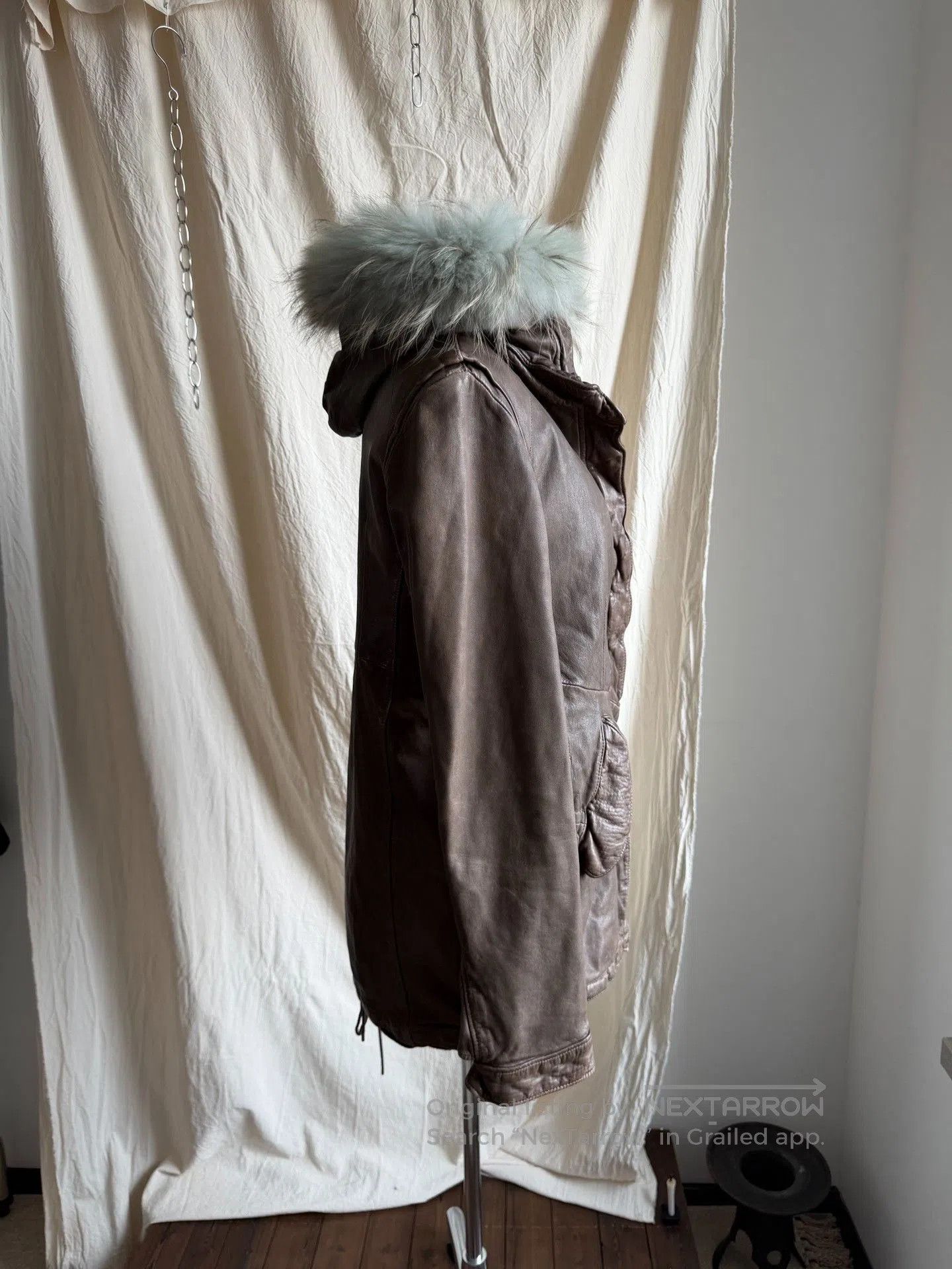Giorgio Brato Giorgio Brato Distressed Leather Jacket. Size M / US 6-8 / IT 42-44 - 5 Thumbnail