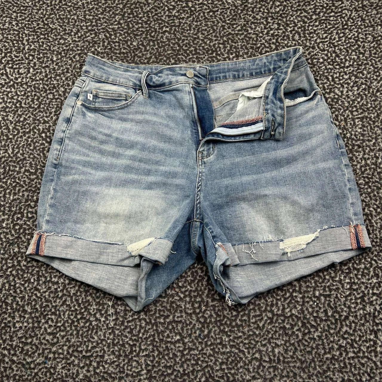 Judy Blue Judy Blue Jeans Shorts Women Denim Faded Pockets 2XL 34 Size 34" / US 12 / IT 48 - 1 Thumbnail
