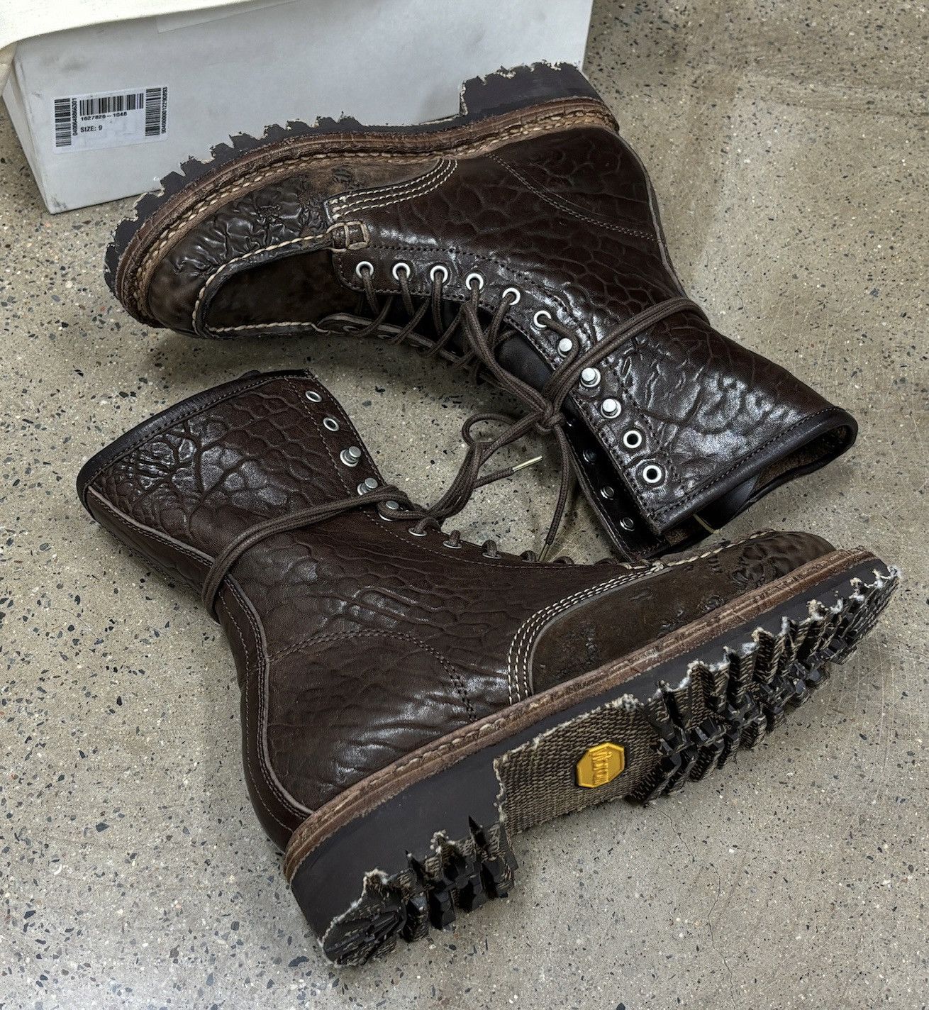 Visvim Visvim 24aw Scout Moc Boots Hi-Folk（horsehide） Size US 9 / EU 42 - 5 Thumbnail