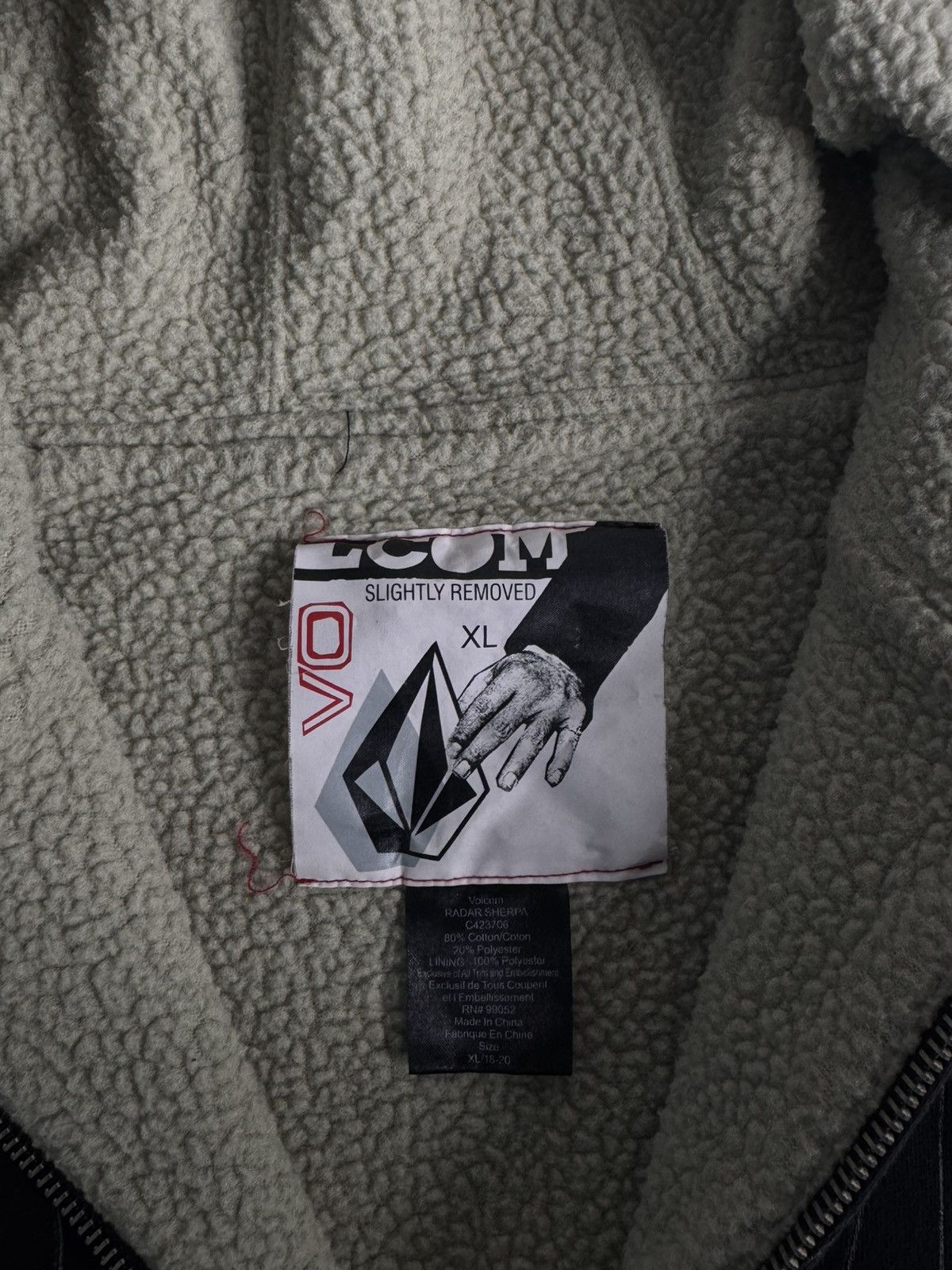 Volcom volcom striped zip up hoodie Size US XL / EU 56 / 4 - 2 Thumbnail