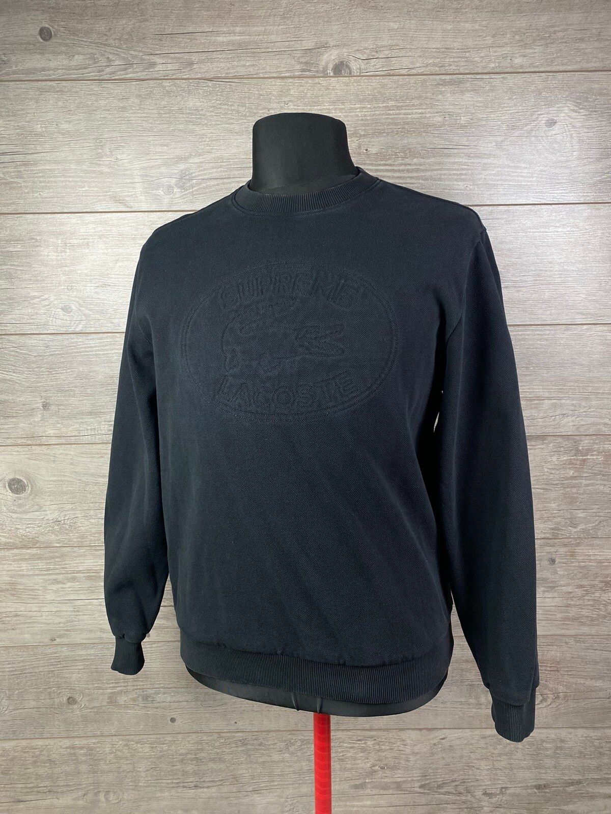 Lacoste × Supreme Sweatshirt in collaboration Lacoste Live Supreme Size L Size US L / EU 52-54 / 3 - 12 Thumbnail
