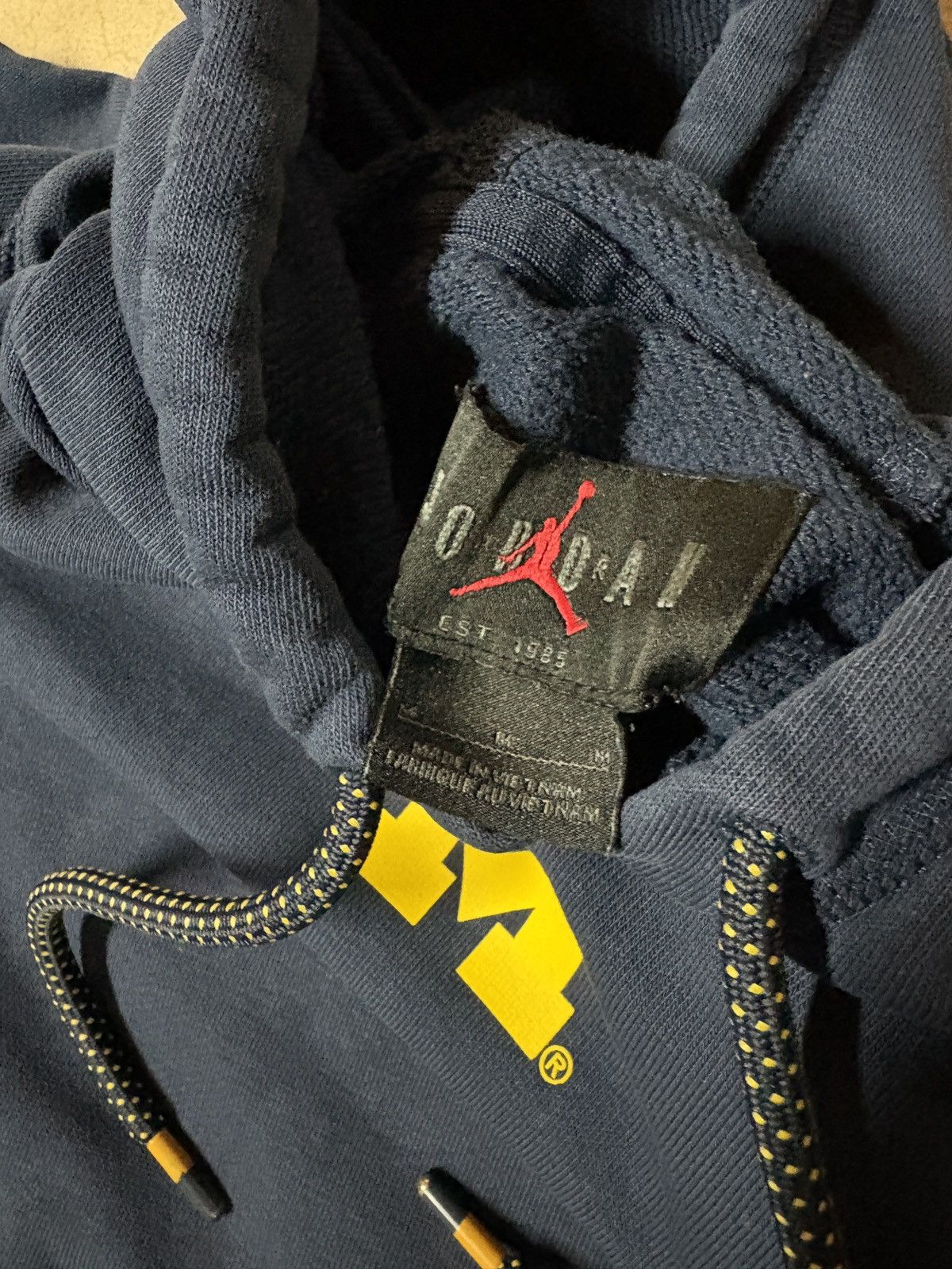 Jordan Brand Jordan Michigan Wolverines Dri-fit Hoodie Navy Size Medium Size US M / EU 48-50 / 2 - 4 Thumbnail