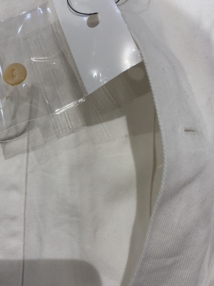 Taiga Takahashi White Cotton Lot.101 Open Collar Shirt Size US S / EU 44-46 / 1 - 7 Thumbnail