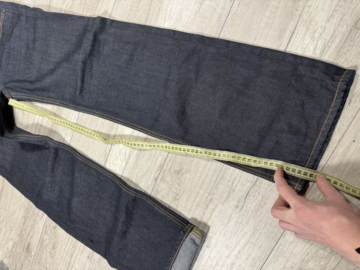 Edwin EDWIN LS555 Made In Japan Vintage Selvedge Navy Jeans Size US 30 / EU 46 - 16 Thumbnail