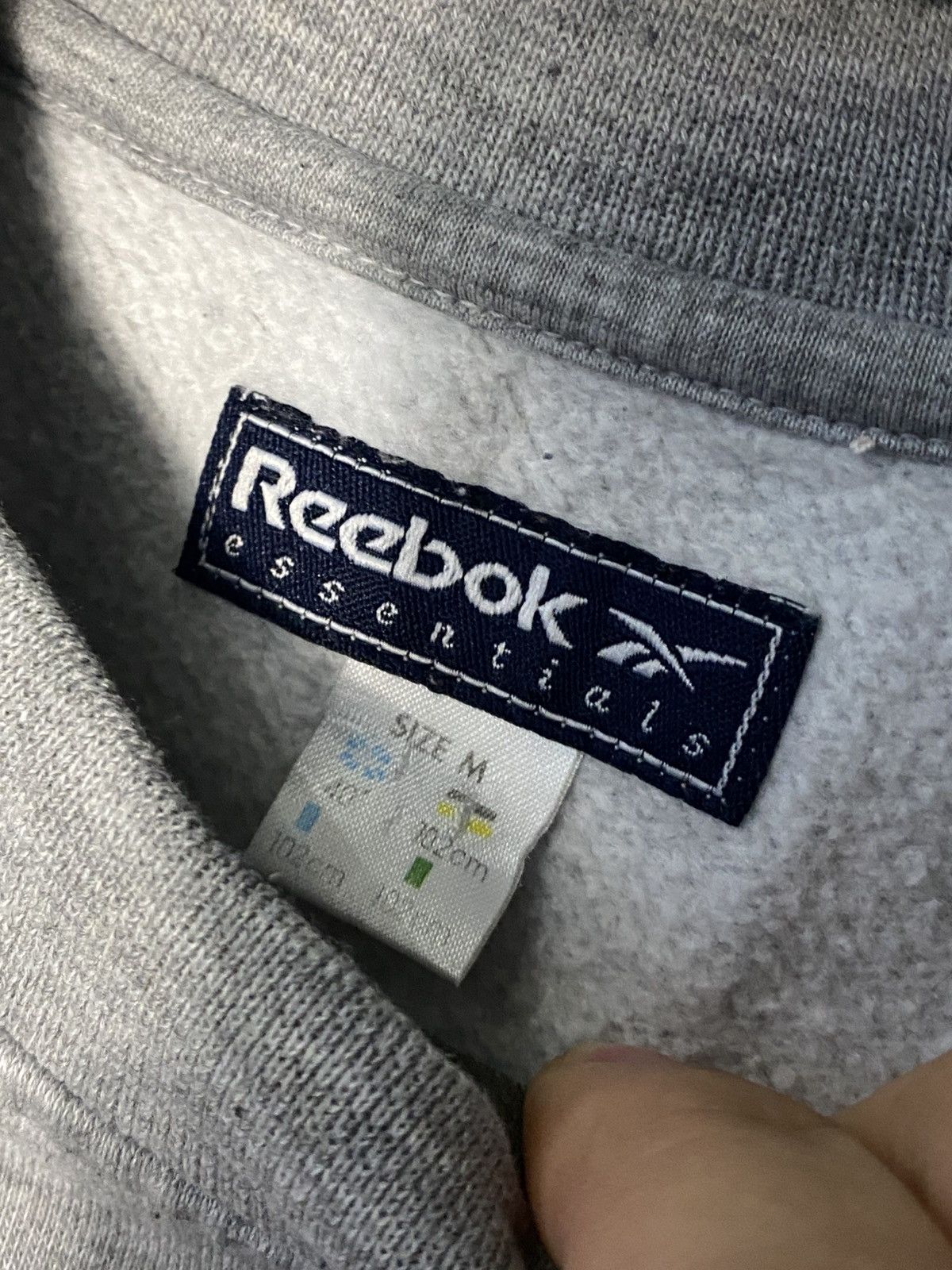 Reebok × Vintage Vintage Reebok Sweatshirt Sweater big Logo Very Rare Size US M / EU 48-50 / 2 - 3 Thumbnail
