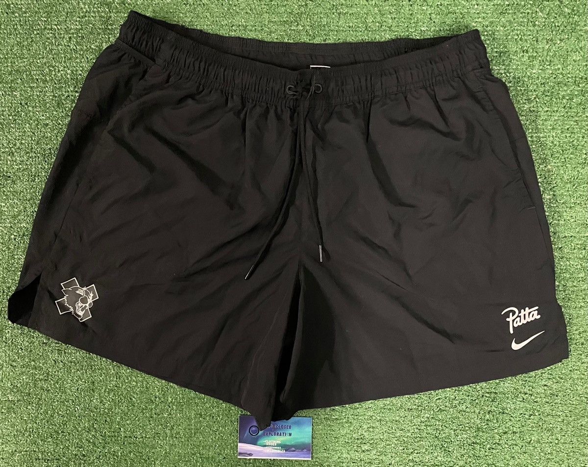 Nike × Patta × Streetwear Nike X Patta Black running shorts