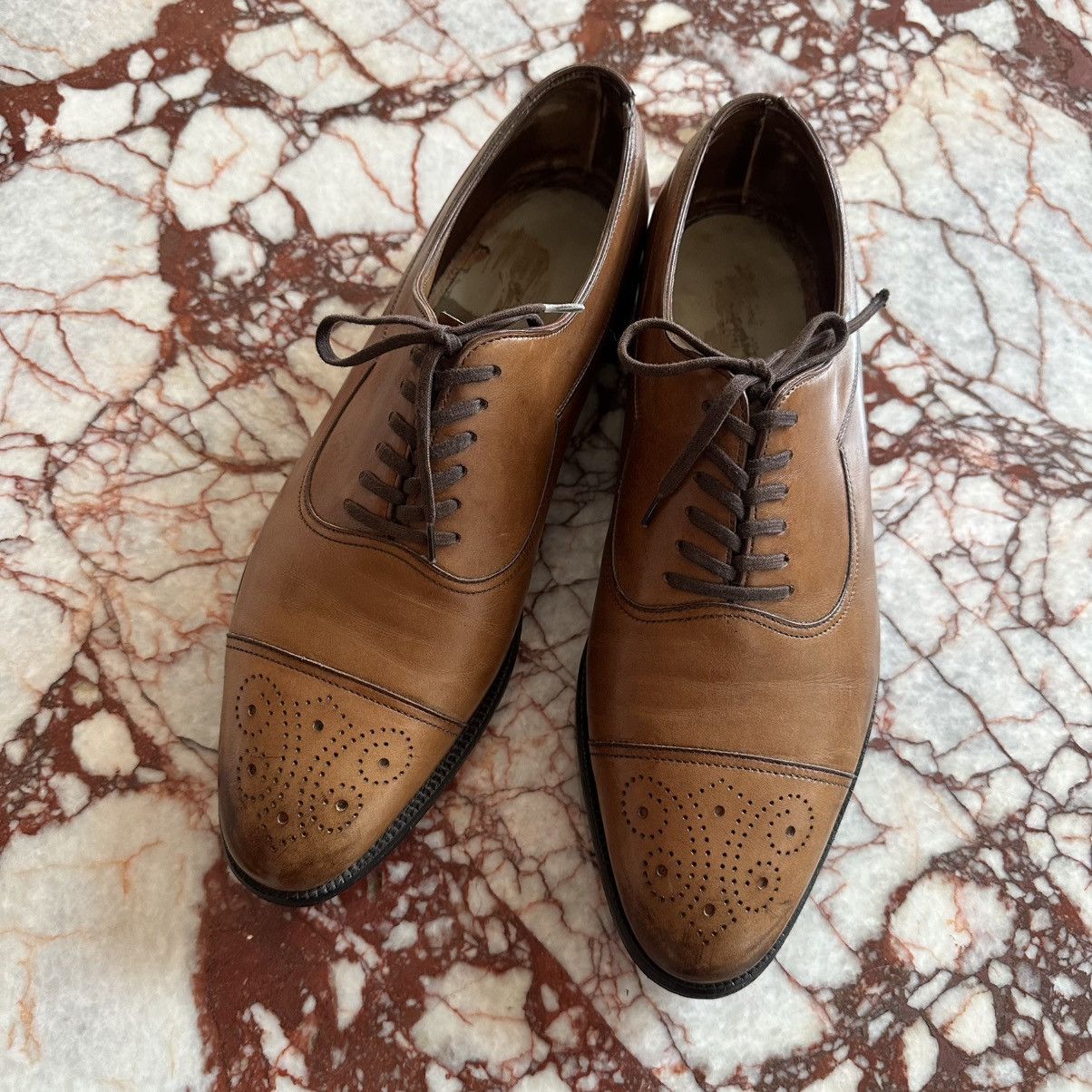 John Lobb JOHN LOBB Captoe Oxford Shoe Size US 8 / EU 41 - 1 Thumbnail