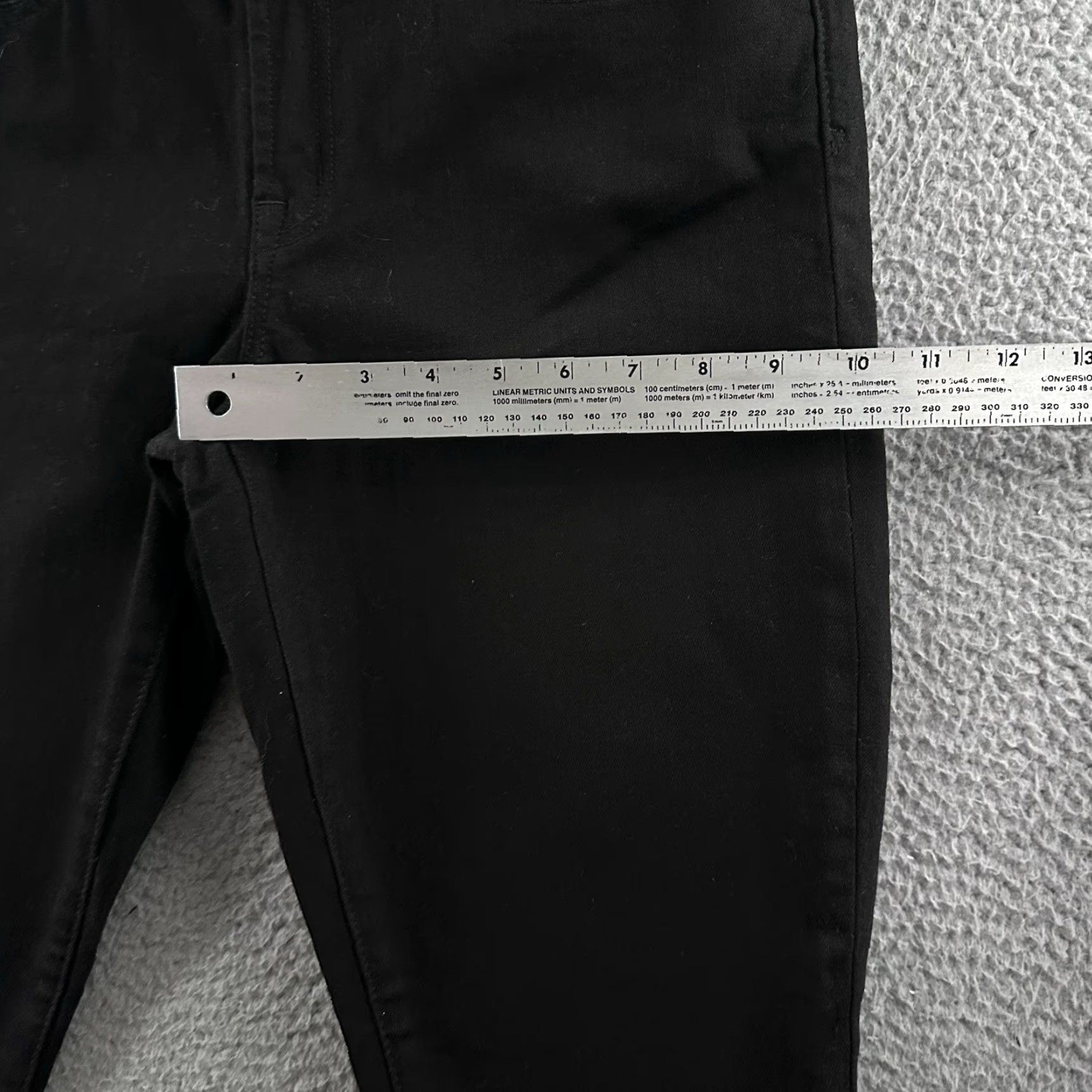 Gap Gap Jeans Black Size 31 Skinny Mid Rise Womens True Stretch Denim Cotton Blend Regular Inseam 28in Size 24" / US 00 / IT 34 - 7 Thumbnail