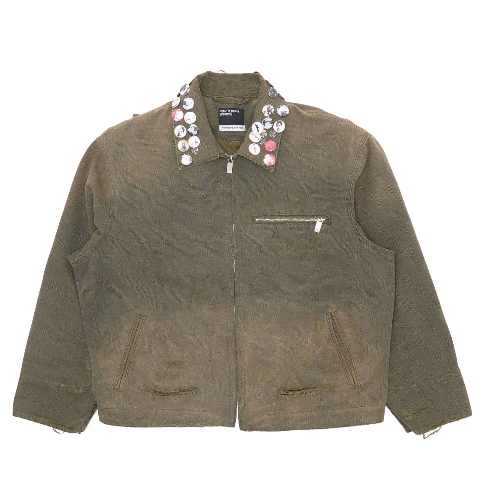 Enfants Riches Deprimes Enfants Riches Déprimés SS24 Berkley Acid Dealer Work Jacket Size US XL / EU 56 / 4 - 1 Thumbnail