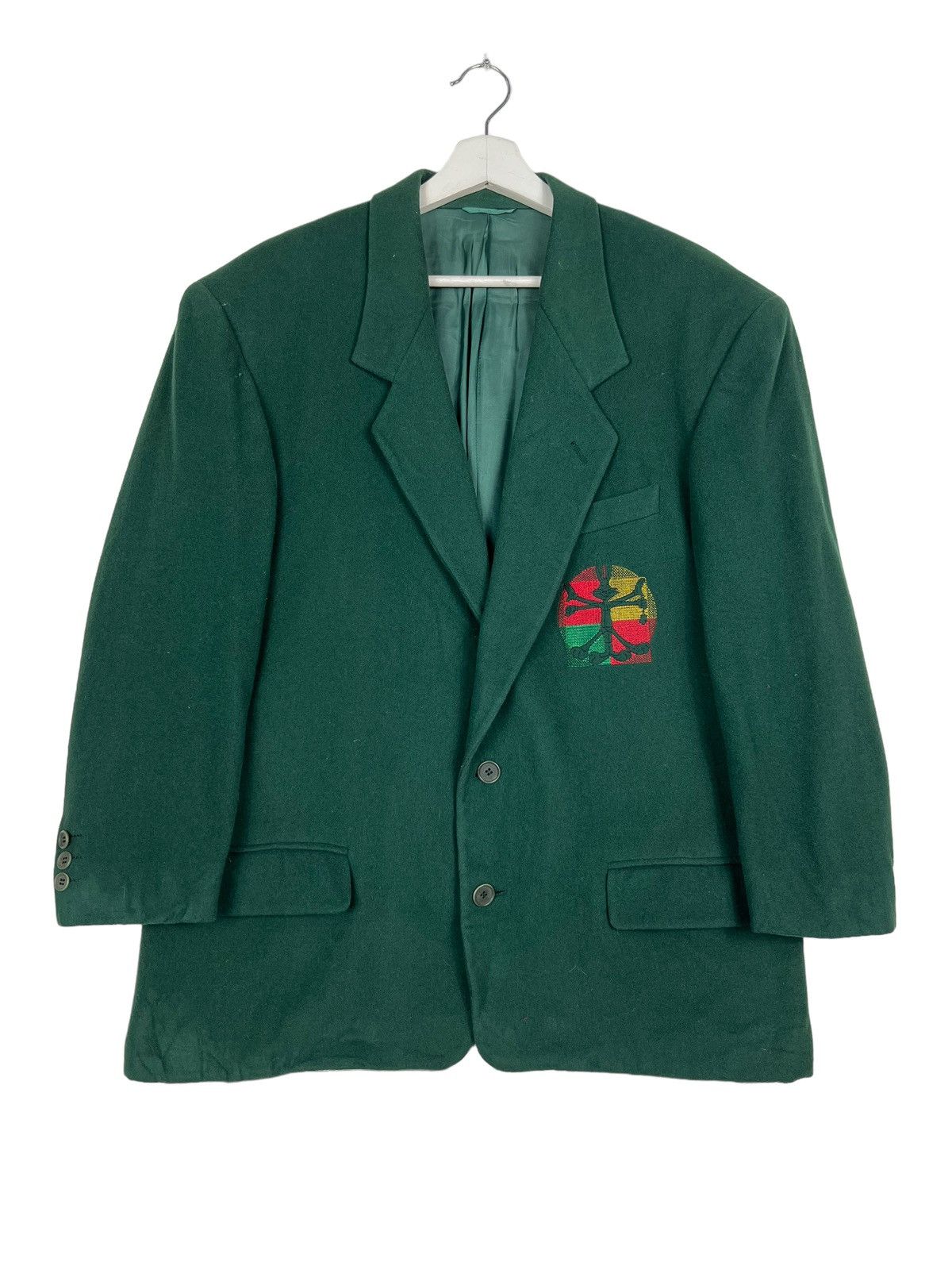 Iceberg 🔥 ICEBERG WOOL BLAZER JACKET MADE IN ITALY Size US L / EU 52-54 / 3 - 1 Thumbnail