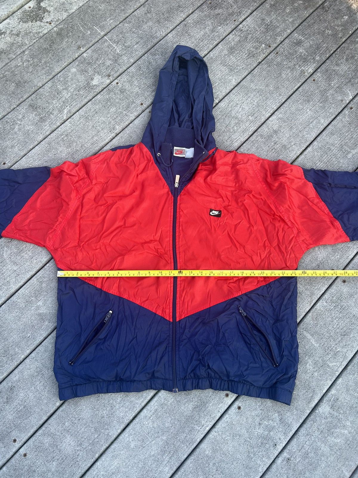Nike × Vintage Vintage Nike windbreaker Size US M / EU 48-50 / 2 - 4 Thumbnail