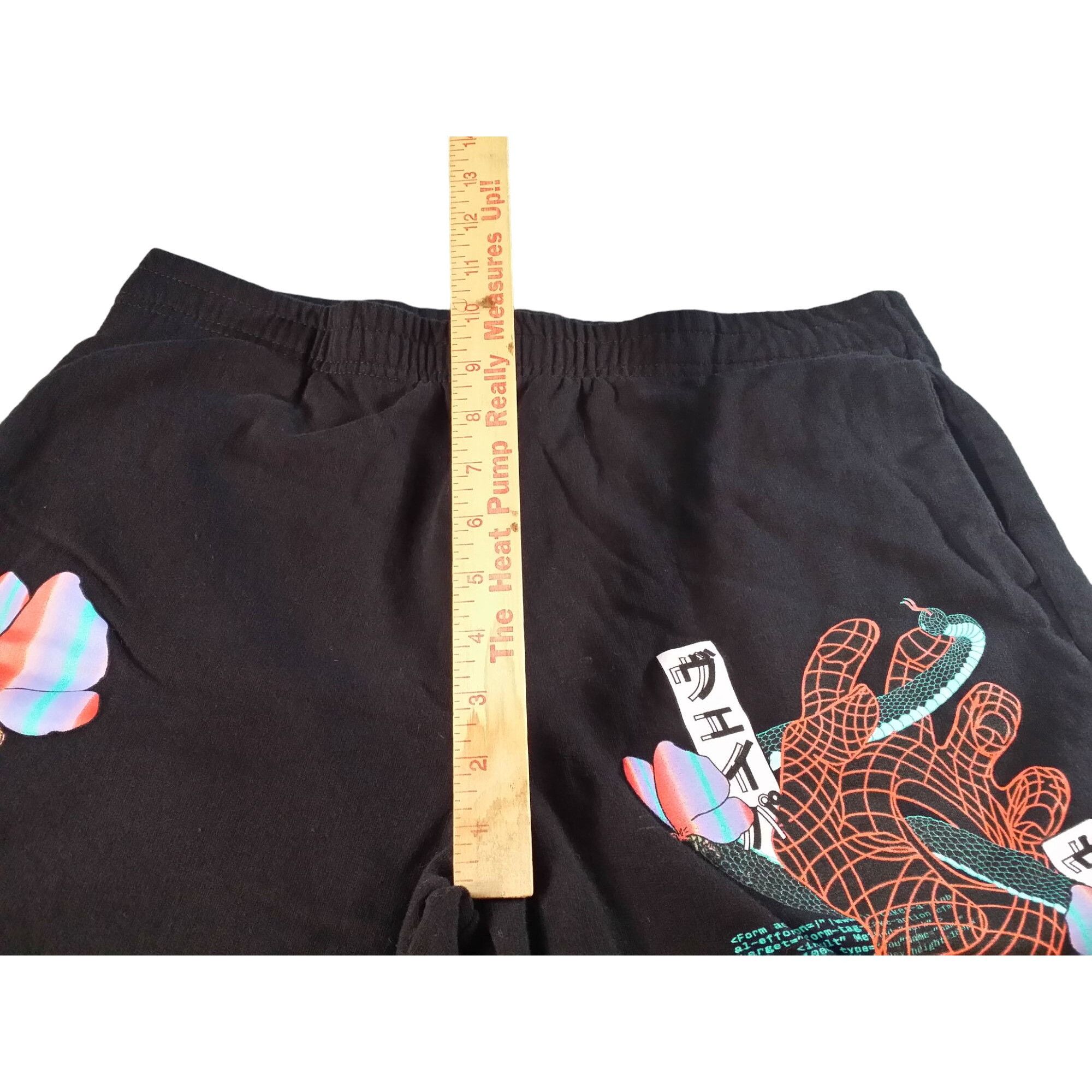 Zumiez Zumiez Vitriol Shorts Men Sz XL Black Cotton Pockets Graphic Size US 40 / EU 56 - 8 Thumbnail