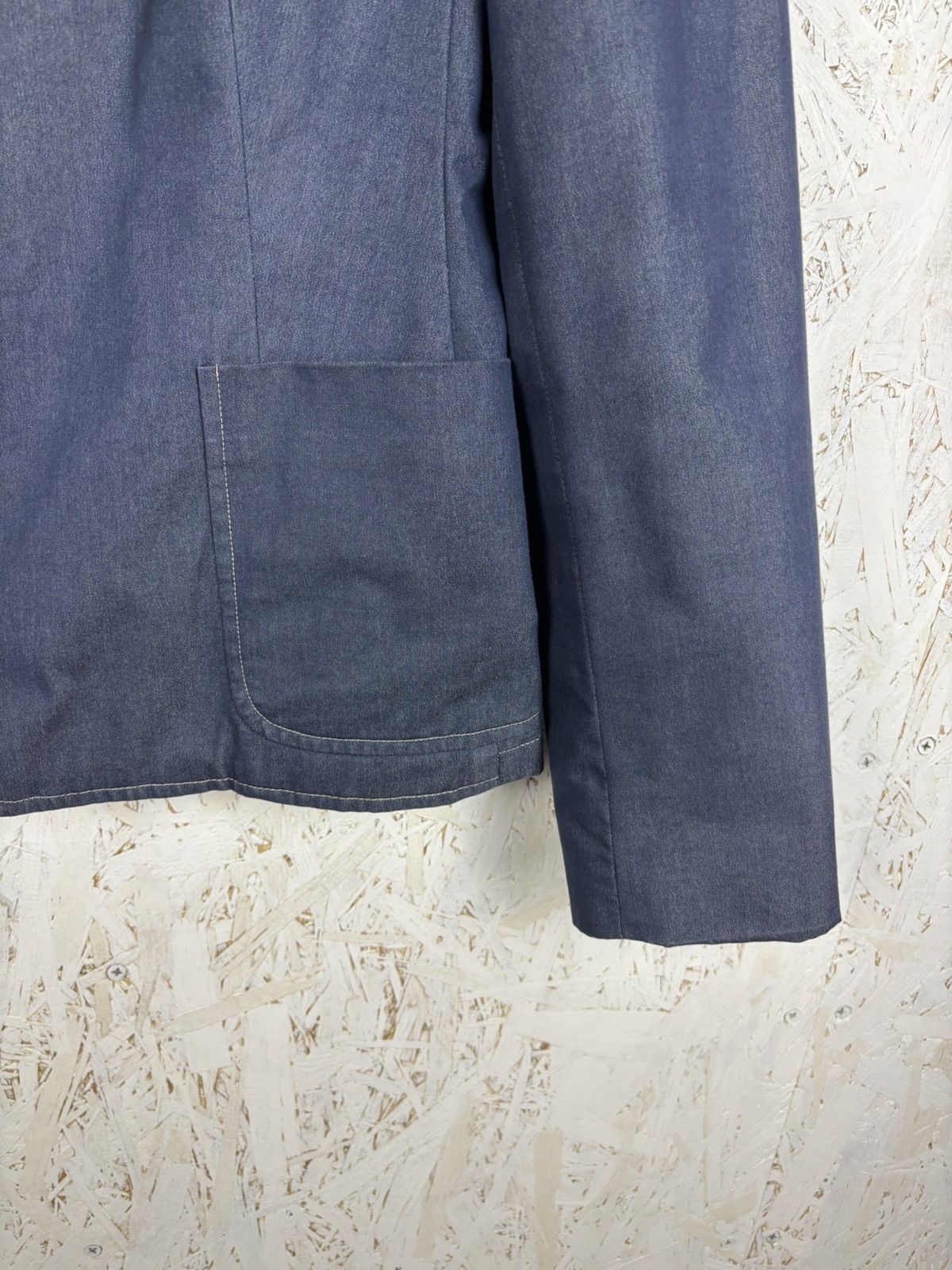 Burberry Burberry Blue Denim Style Blazer Jacket Size L / US 10 / IT 46 - 4 Thumbnail
