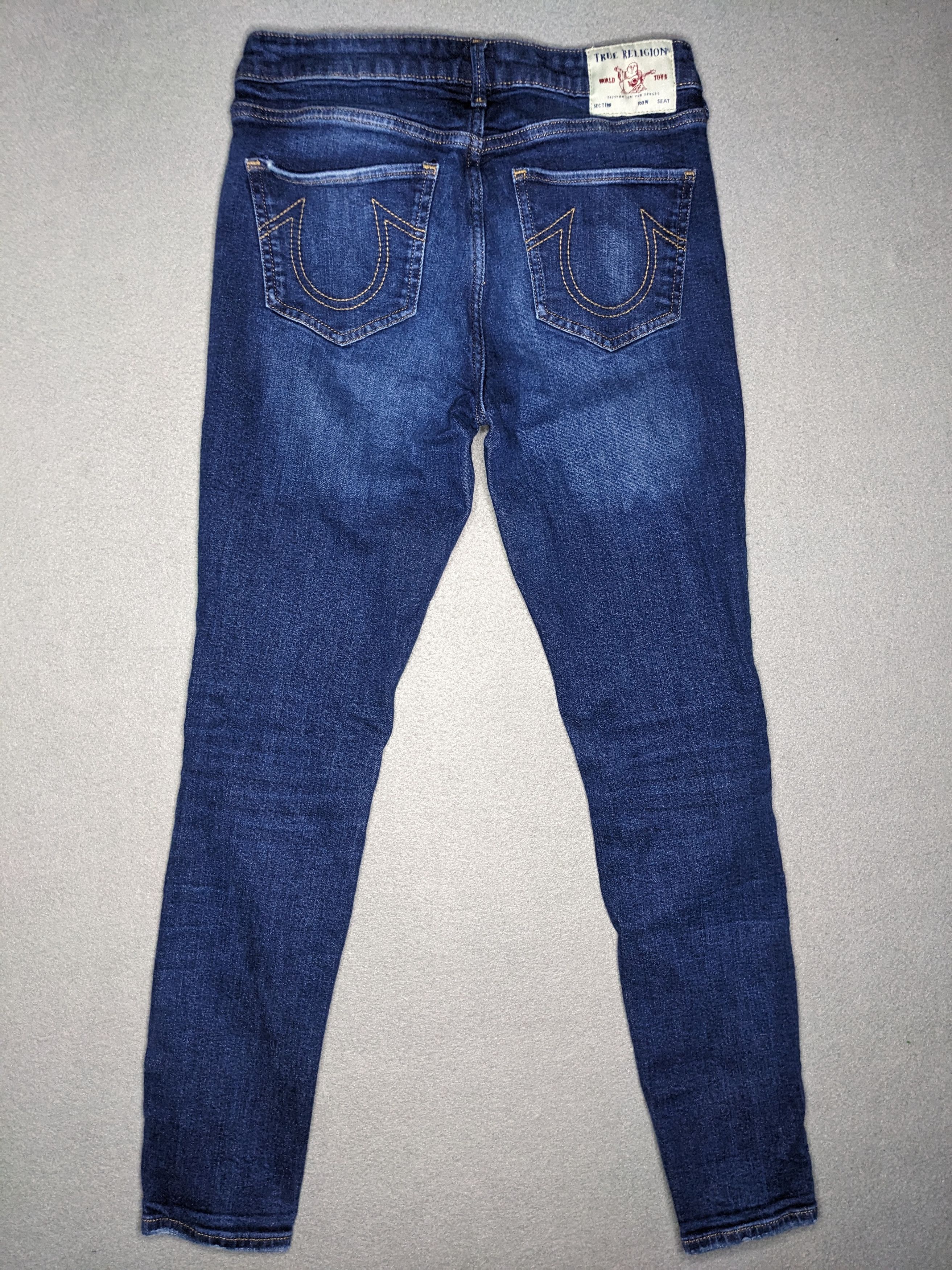 True Religion True Religion Womens Halle Skinny Jeans 28x28 Button Fly Y2K Size 28" / US 6 / IT 42 - 4 Thumbnail