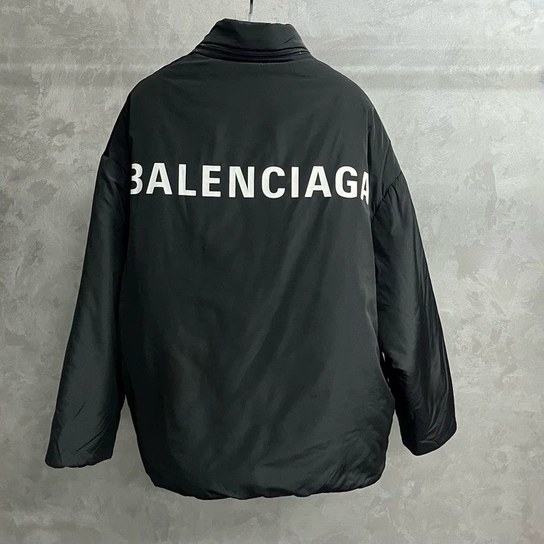 Balenciaga Balenciaga Classic black monochrome pattern print plush zi Size US M / EU 48-50 / 2 - 2 Thumbnail