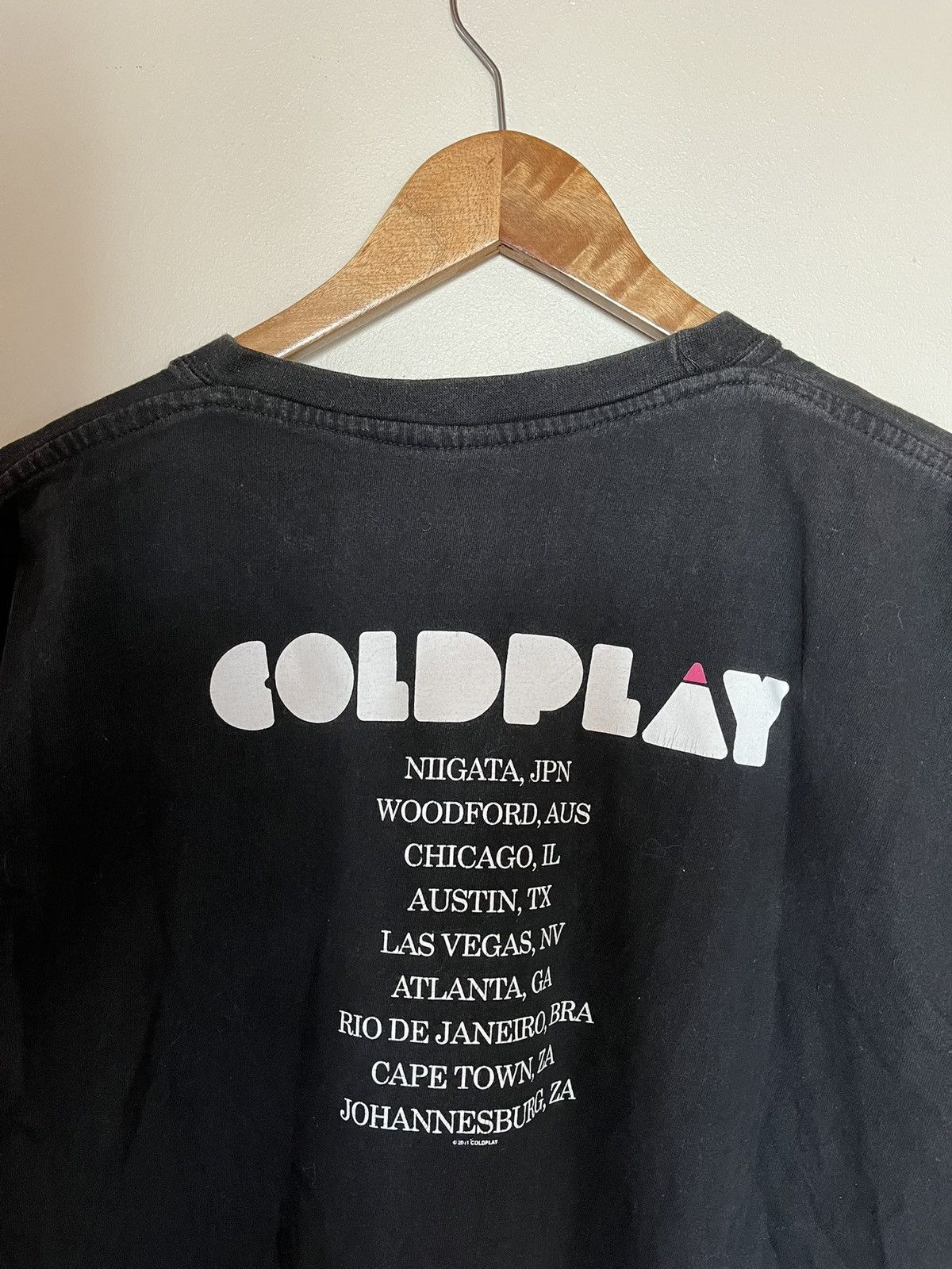 Band Tees × Vintage Coldplay 2011 T-Shirt Size US M / EU 48-50 / 2 - 2 Thumbnail