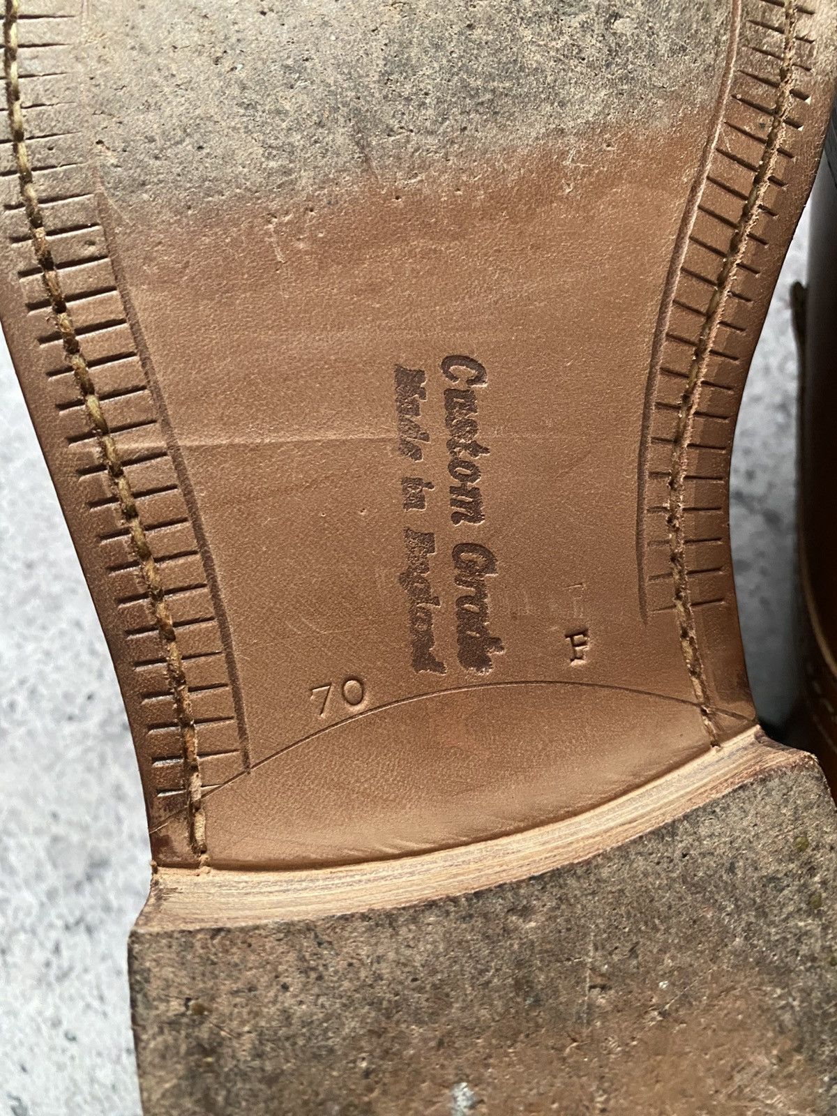 Church's Church's Custom Grade Derby Shoes Leather Anglesey England Size US 8 / EU 41 - 10 Thumbnail