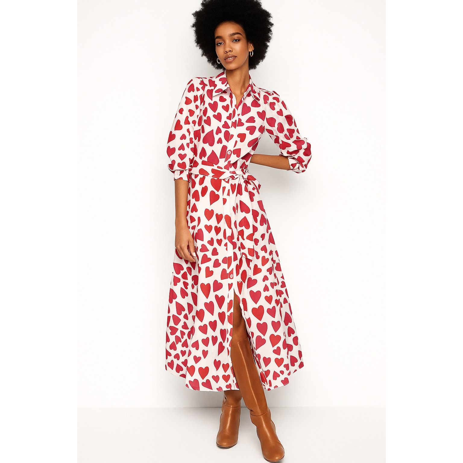 Boden Boden Notch Neck Cotton Maxi Dress size 10 | Grailed