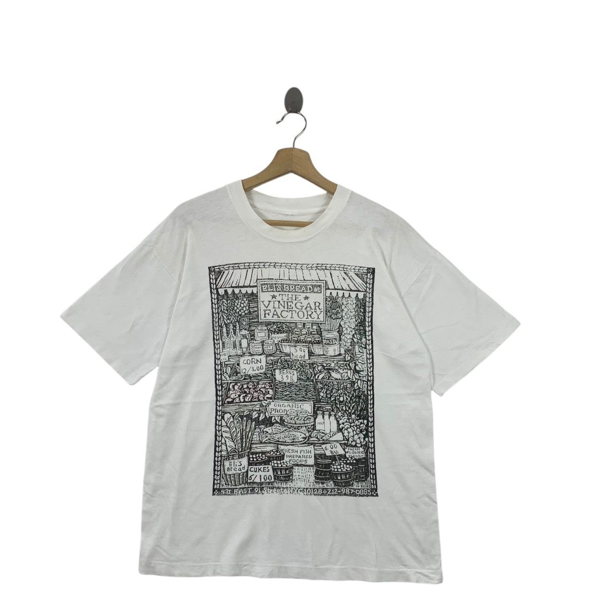 Vintage Vintage 90’ ELI’S BREAD NYC The Vinegar Factory Tee Shirt Size M / US 6-8 / IT 42-44 - 1 Thumbnail
