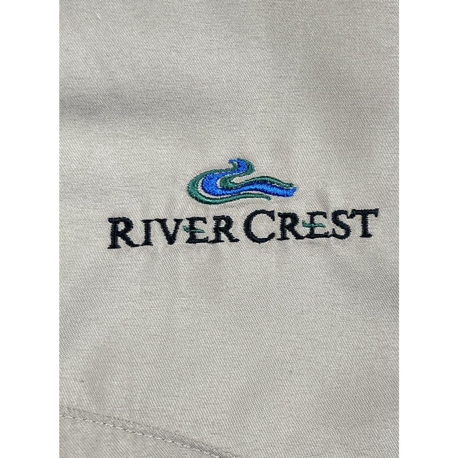 Vintage Zero Restriction Jacket Golf Windbreaker Zip Pockets Mens Gold SZ Large Large Mens Golf Windbreaker Jacket Size US L / EU 52-54 / 3 - 5 Thumbnail
