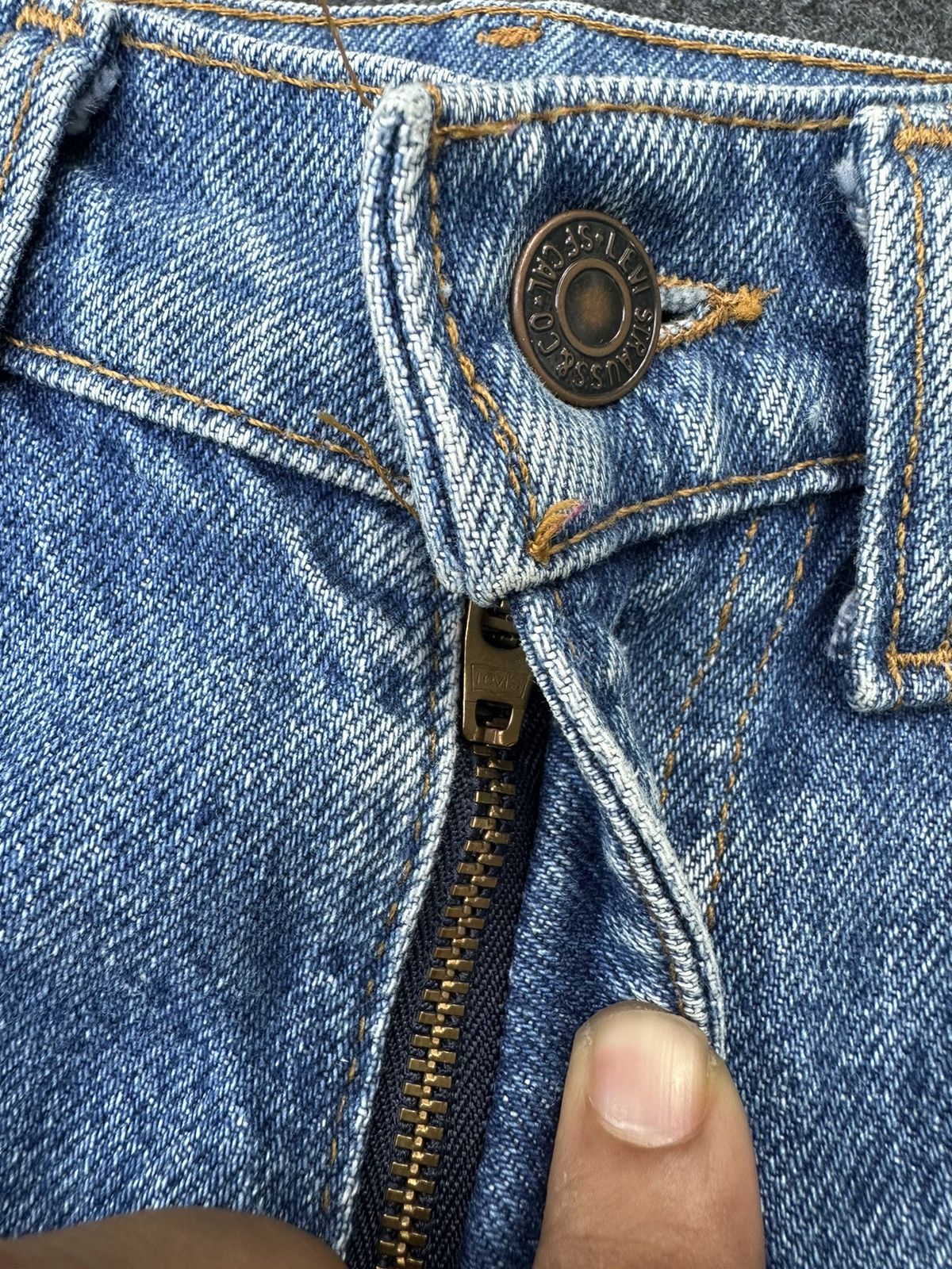 Levi's Levis 505 Vintage Usa Distressed Faded Denim D37 Size US 28 / EU 44 - 12 Thumbnail