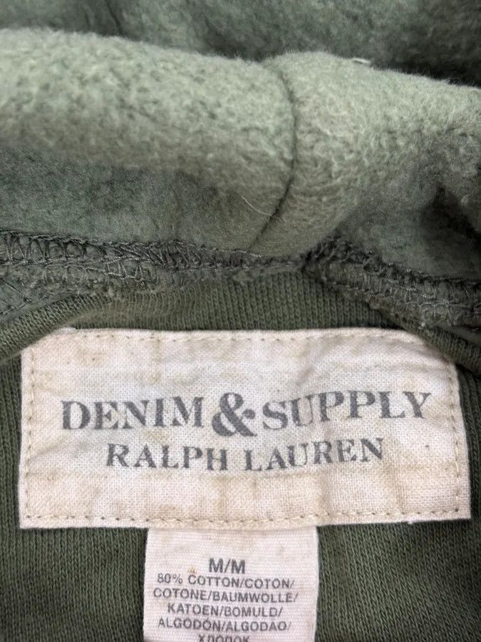 Polo Ralph Lauren 2010s Ralph Lauren Green Hooded Buttoned Jacket Size US S / EU 44-46 / 1 - 10 Thumbnail