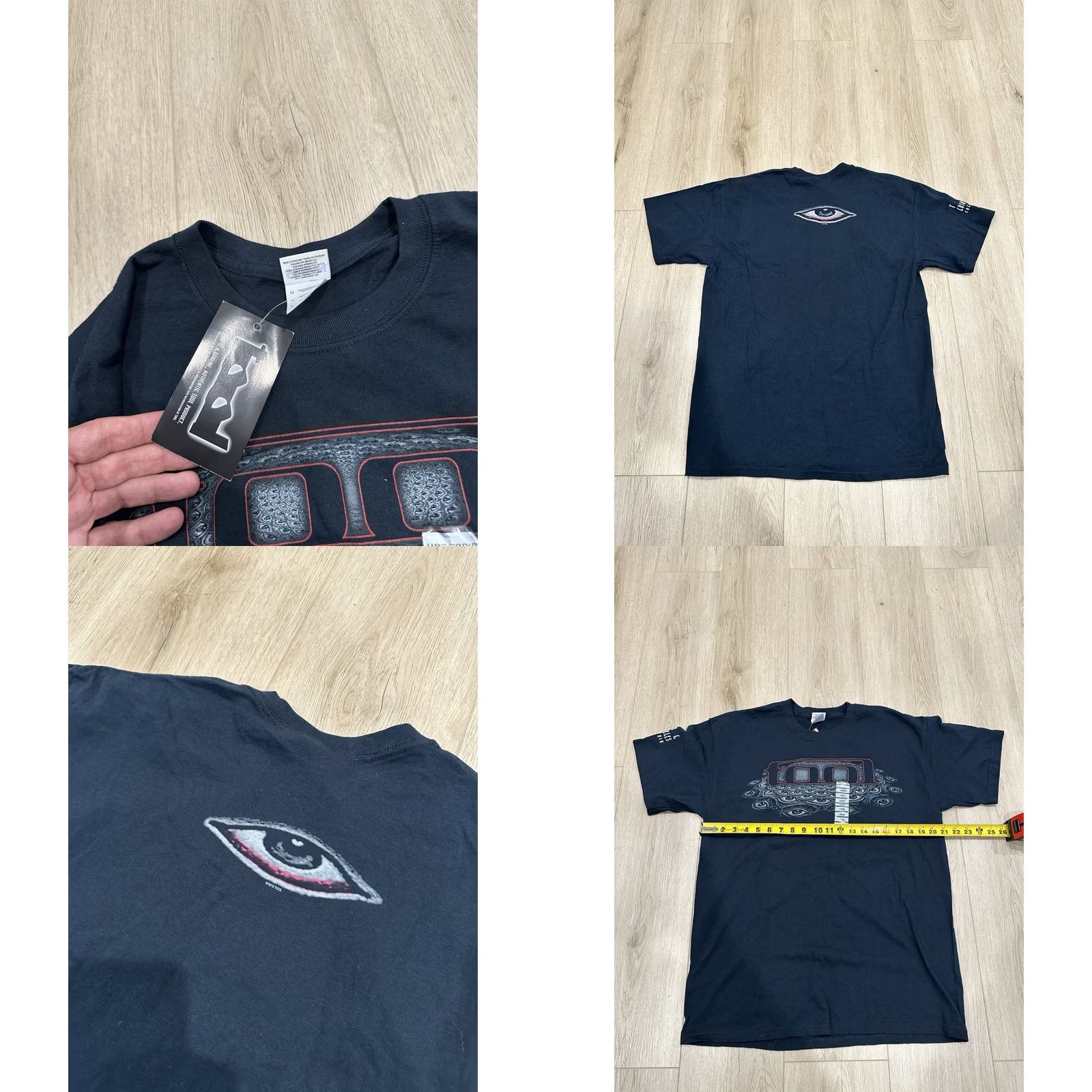 Gildan NWT Vintage Tool 2010 Shirt Mens Large Black Eye Double Sided Los Angeles Size US L / EU 52-54 / 3 - 8 Thumbnail