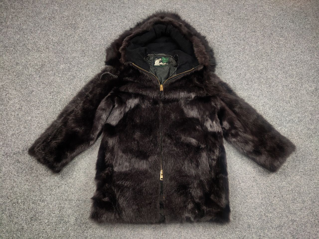 Vintage Vintage 80's David Green Alaska Genuine Fur Coat Zip Jacket Size S / US 4 / IT 40 - 2 Thumbnail