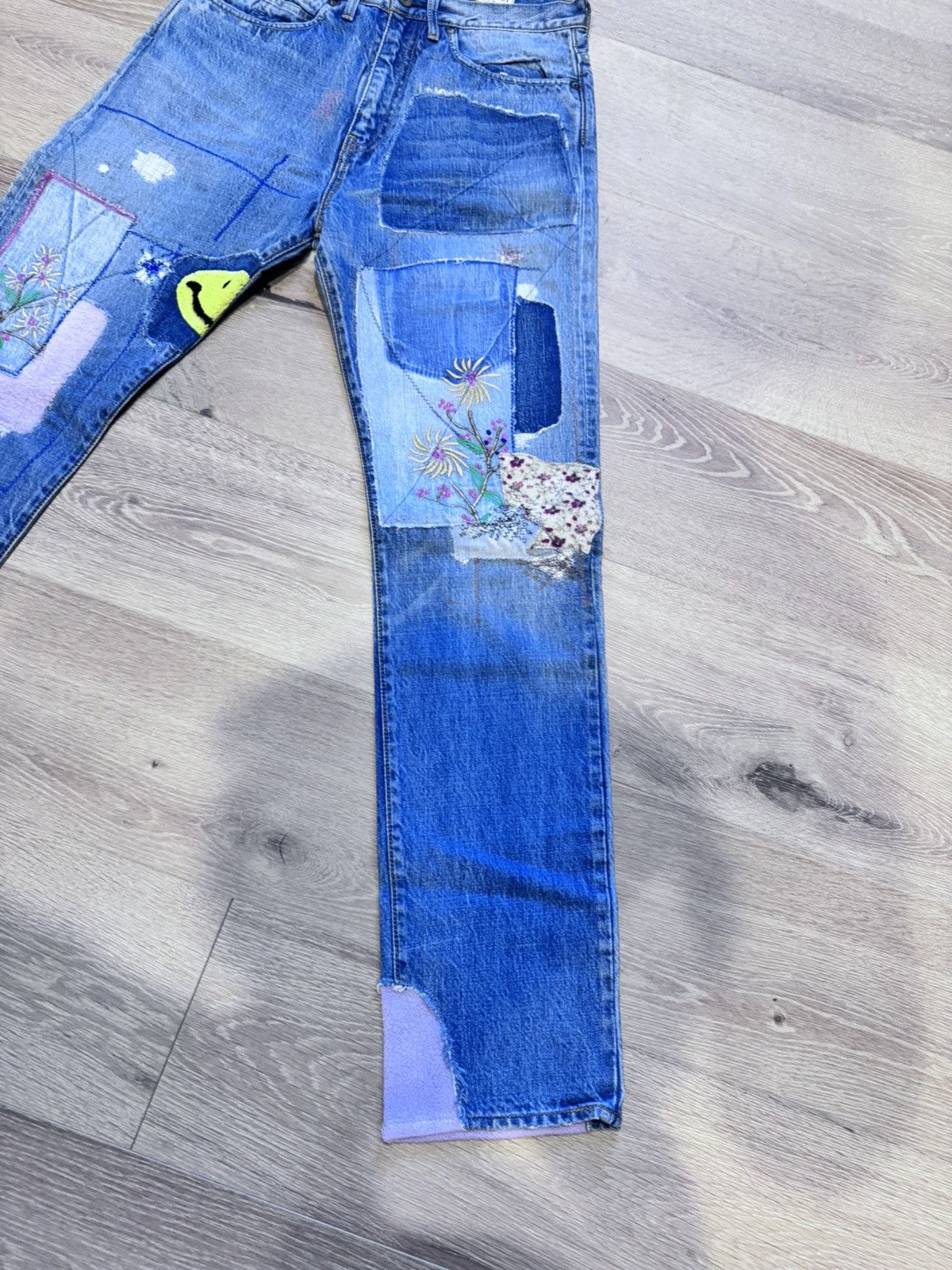 Kapital KAPITAL OKABILLY PATCHWORK DENIM Size US 34 / EU 50 - 6 Thumbnail
