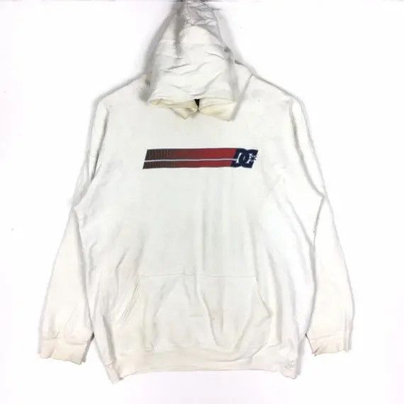 Vintage Vtg DCSHOECOUSA Center Logo Hoodie Skateboarding Pullover Size US M / EU 48-50 / 2 - 1 Thumbnail