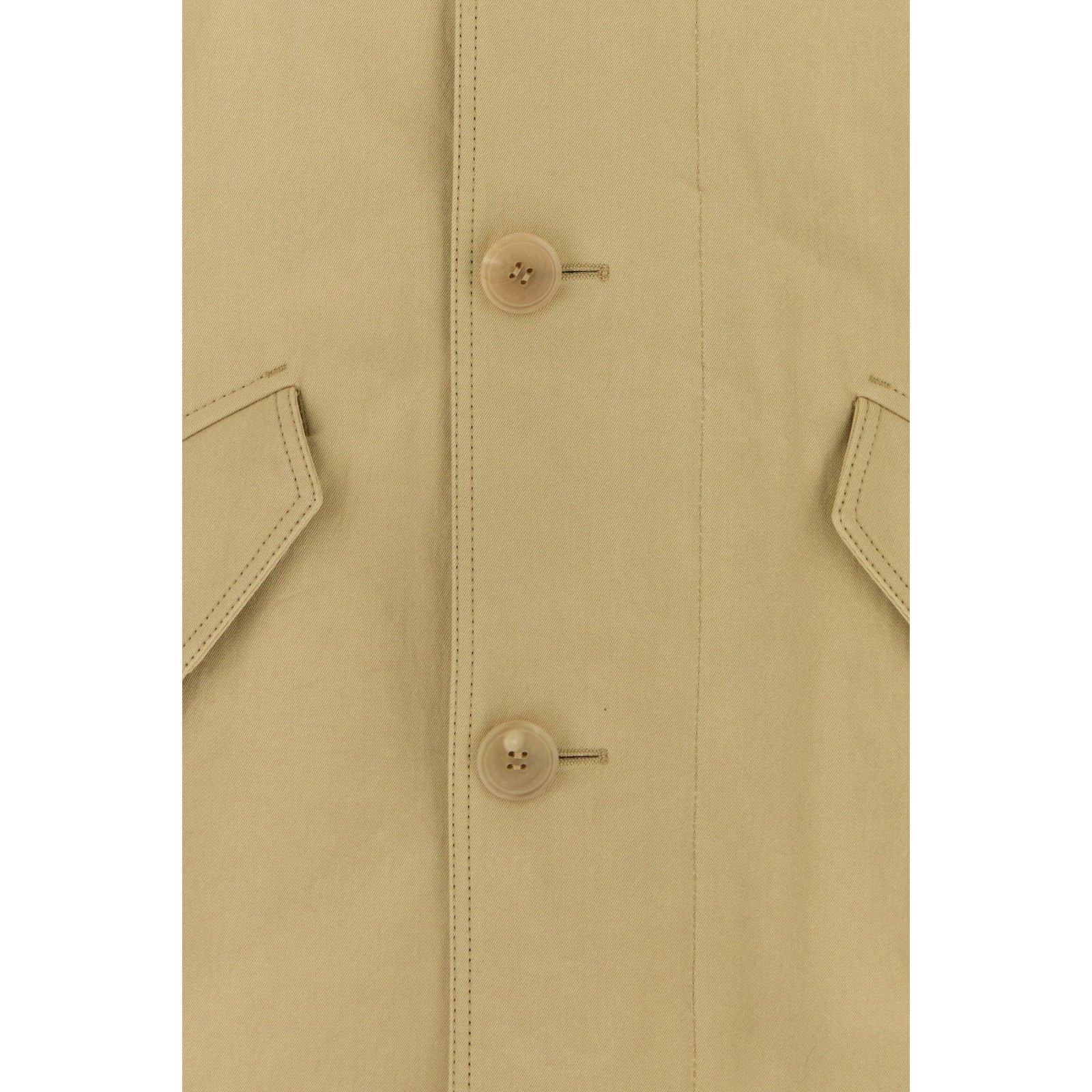 Prada PRADA Beige Cotton Jacket New & Authentic (Men's size:L;) Size US L / EU 52-54 / 3 - 3 Thumbnail