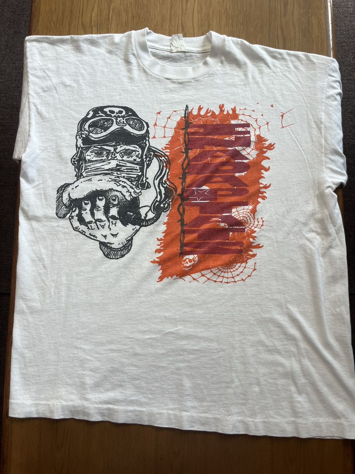 Band Tees Vintage INADAPTS Hardcore Punk Artwork 90’s Tshirt Size US XL / EU 56 / 4 - 3 Thumbnail