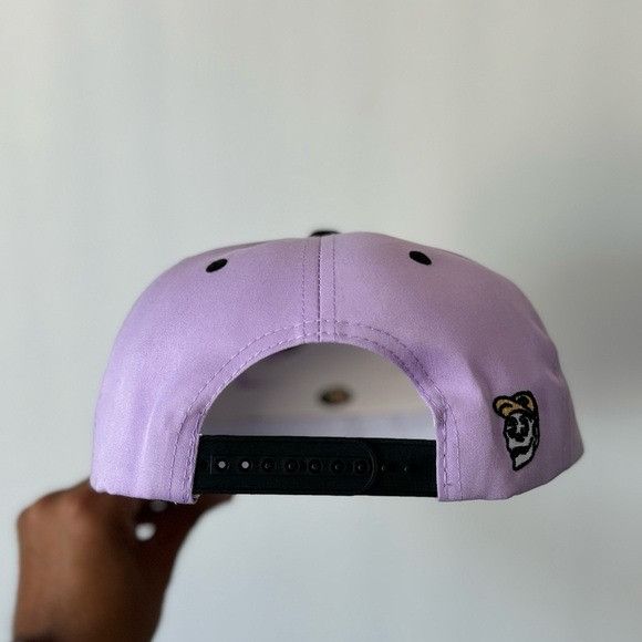 Other NEW MIGHTY KITTY LAVENDER/BLACK FLAT BILL SNAPBACK Size ONE SIZE - 3 Thumbnail