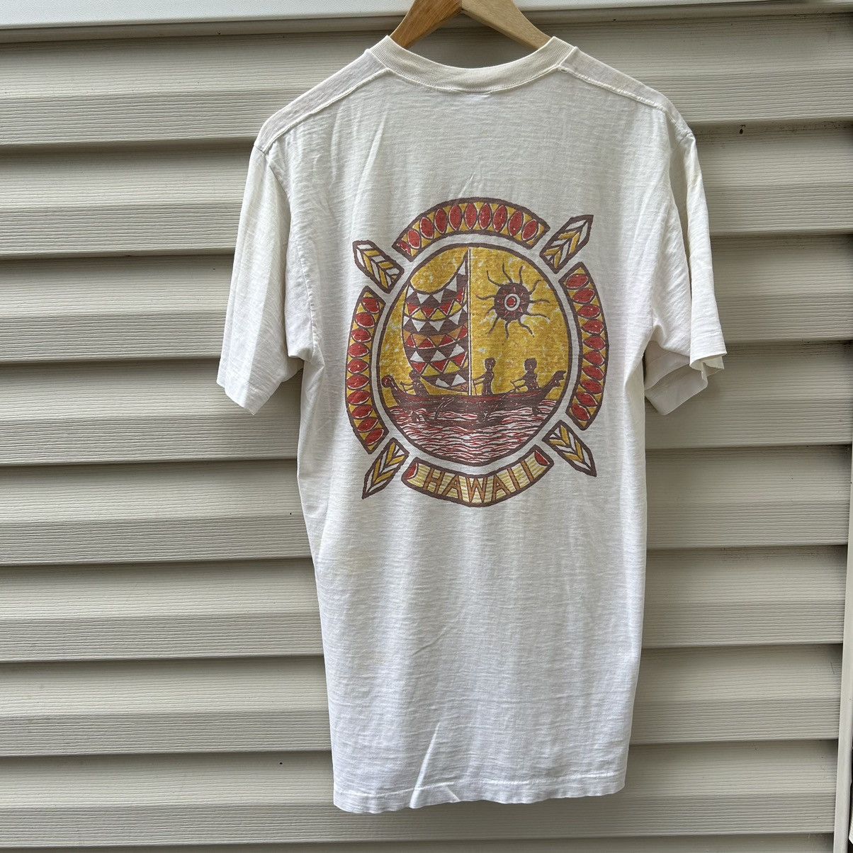 Image of Made In USA x Sears 60S 70's Sears Hawaii T Shirt in White, Men's (Size XL)