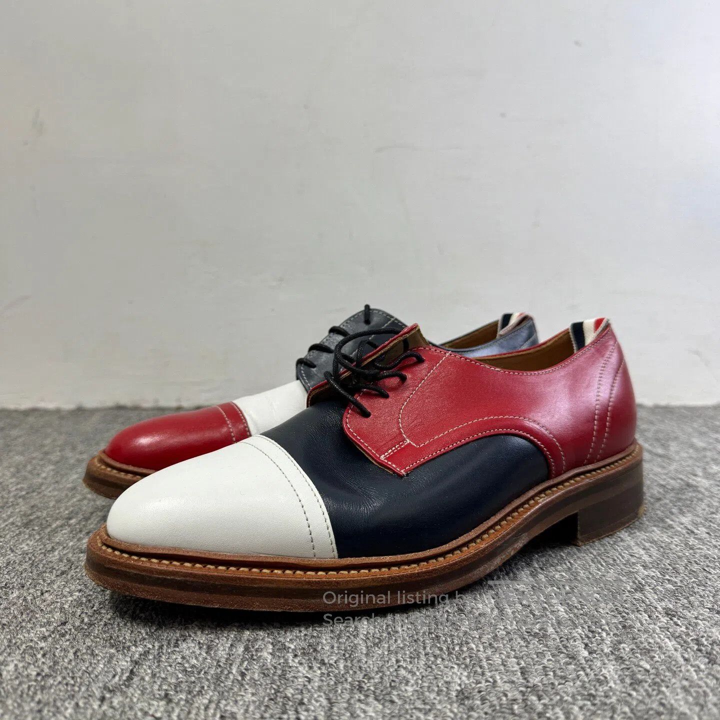 Thom Browne Thom Browne Three-color leather shoes| Size US 7.5 / EU 40-41 - 1 Thumbnail