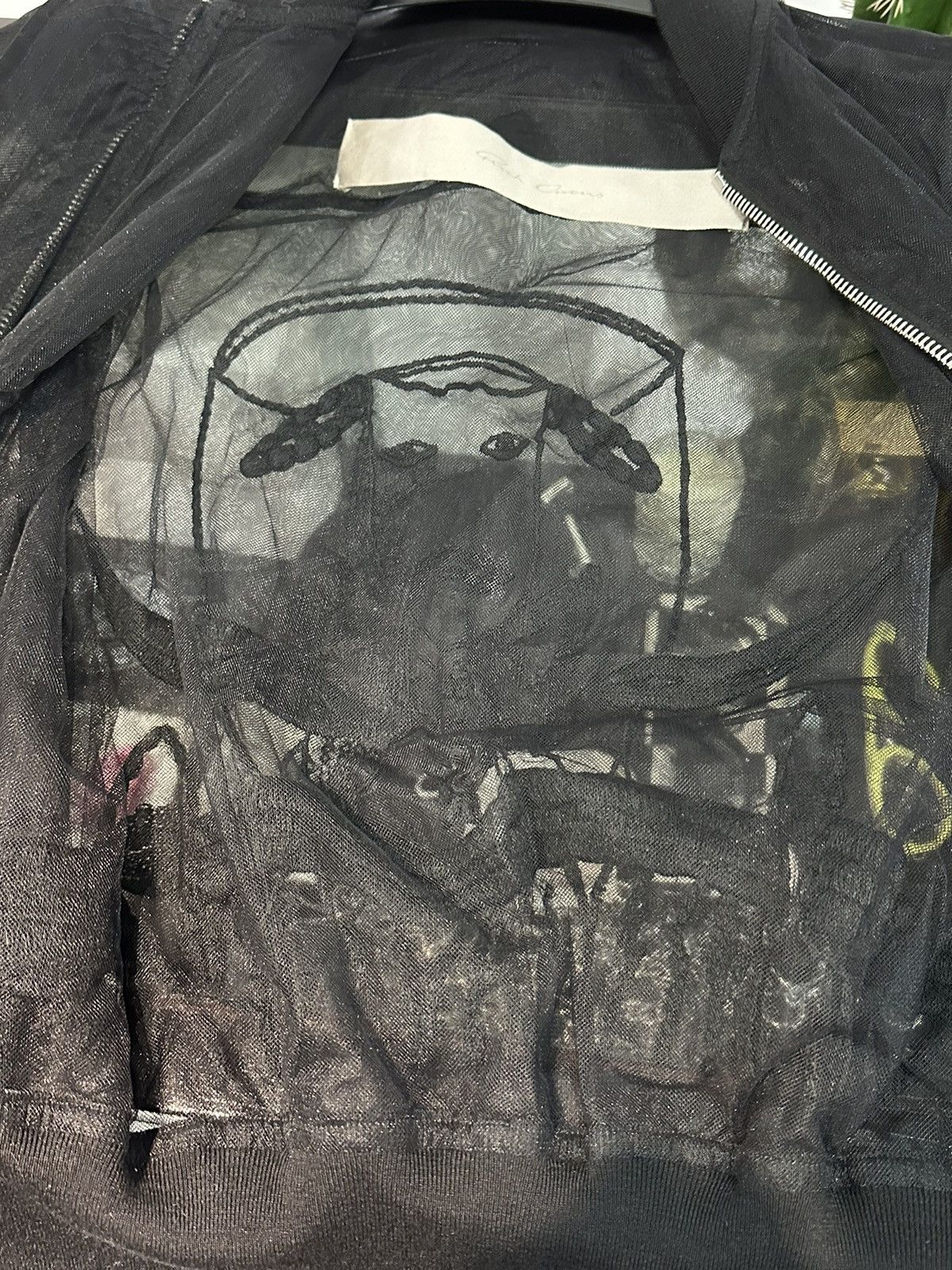 Rick Owens Archive Rick Owens FW15 Embroidered Face Jacket Size XS / US 0-2 / IT 36-38 - 5 Thumbnail