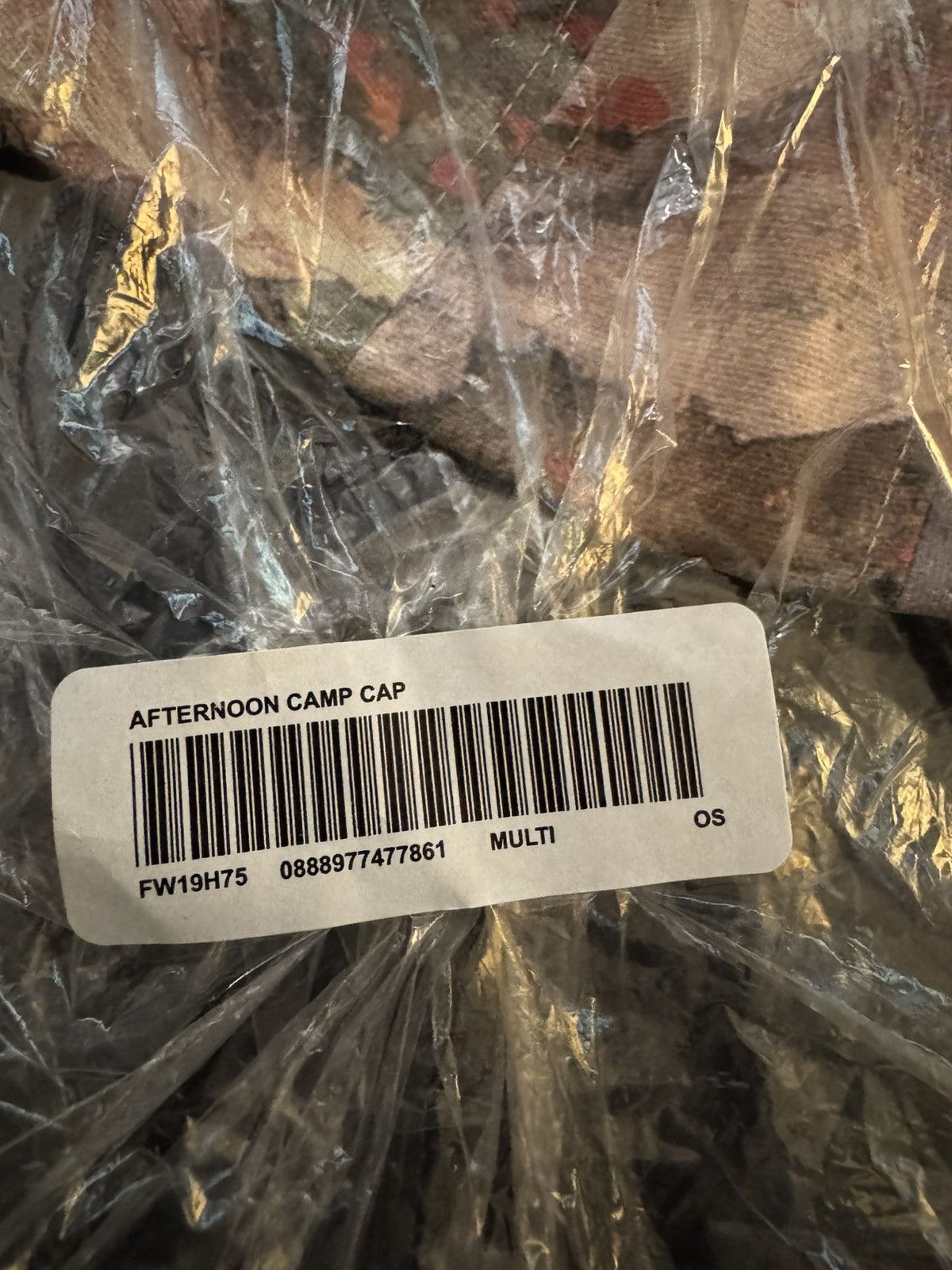 Supreme Supreme Afternoon Camp Cap Fall Winter 2019 Size ONE SIZE - 2 Thumbnail