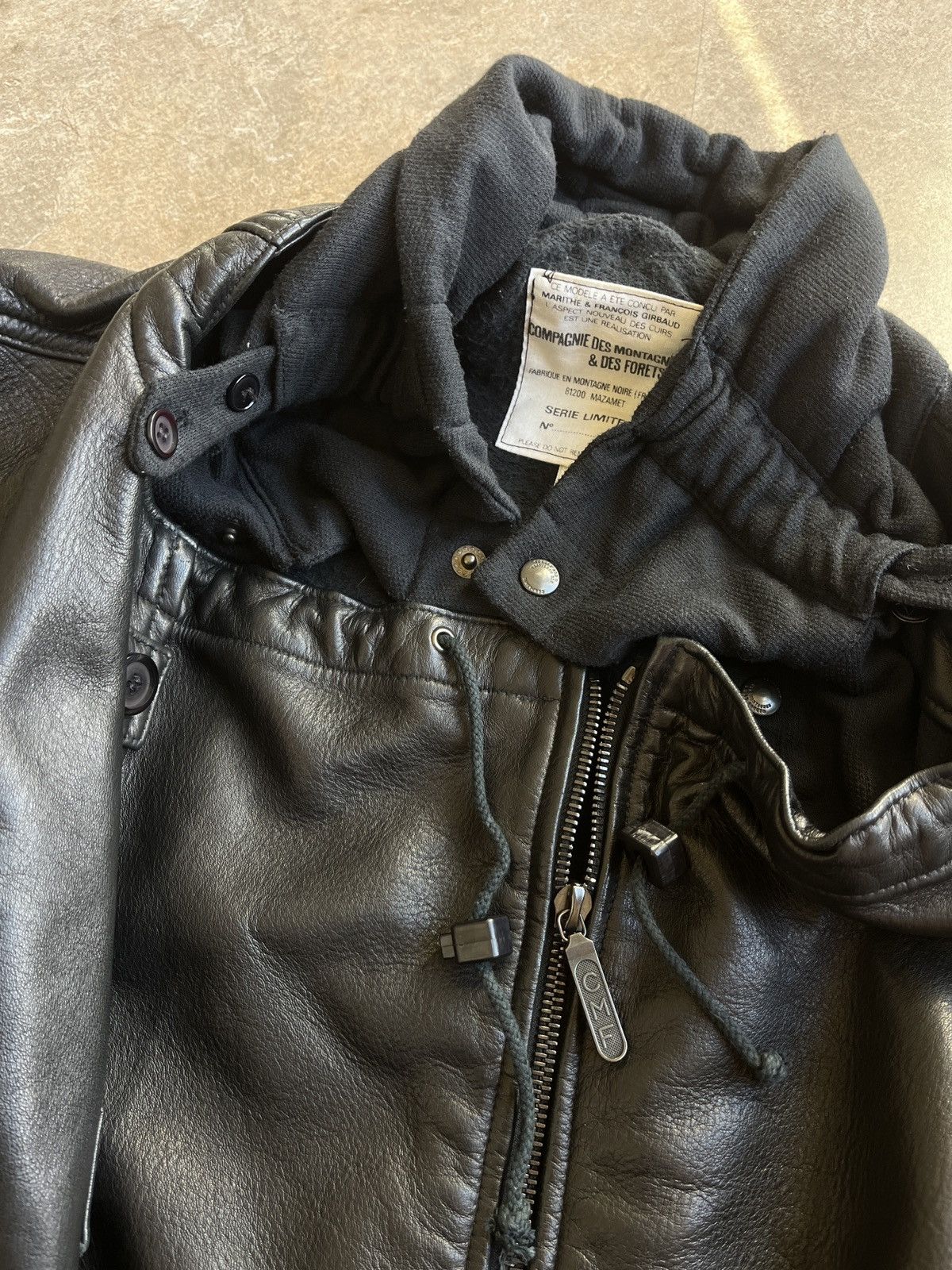 Marithe + Francois Girbaud Vintage Rare Marithe Francois Girbaud Leather Jacket Size US S / EU 44-46 / 1 - 7 Thumbnail