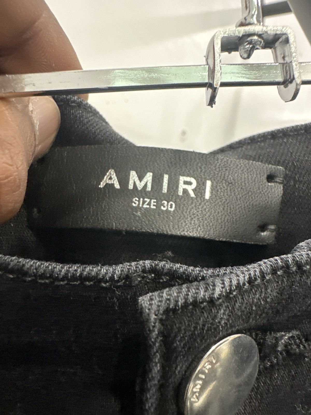Amiri Amiri Shadow Logo Jeans Size US 30 / EU 46 - 6 Thumbnail