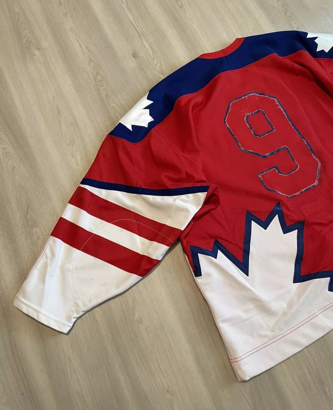 Ccm × NHL × Vintage CCM Team Canada 1996 AHL All-star Hockey Jersey Red 56 Size US XL / EU 56 / 4 - 8 Thumbnail
