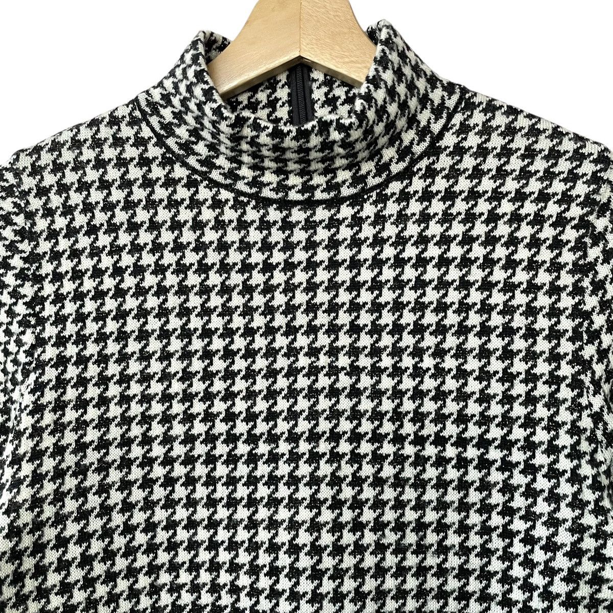 Barneys New York Barneys New York Vintage Wool Houndstooth Top Size M / US 6-8 / IT 42-44 - 3 Thumbnail
