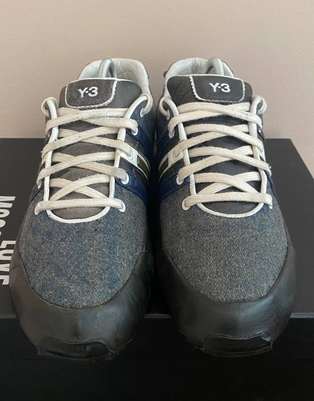 Adidas × Y's Yohji Yamamoto Y-3 Vintage Adidas Y3 Blue Sneakers Size US 7.5 / EU 40-41 - 5 Thumbnail