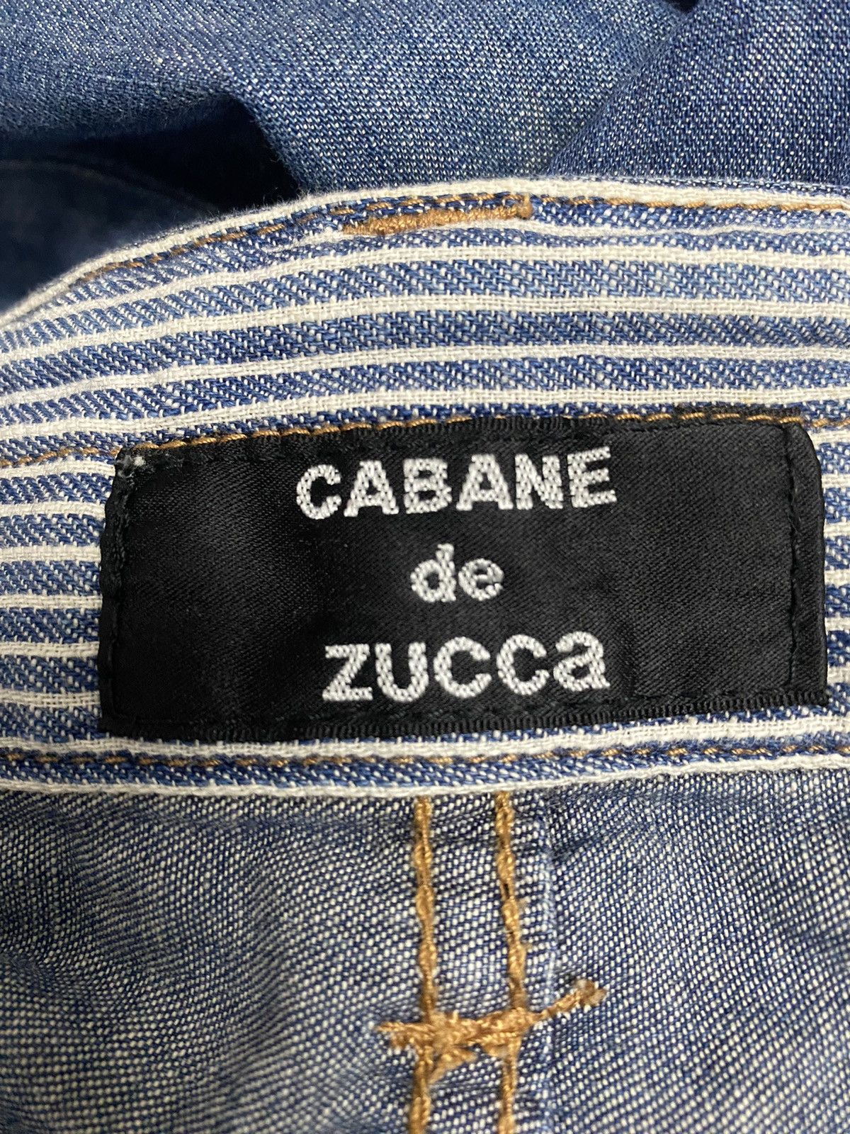 CABANE de ZUCCa Vintage Cabane De Zucca Issey Miyake Light Jeans Size US 32 / EU 48 - 8 Thumbnail