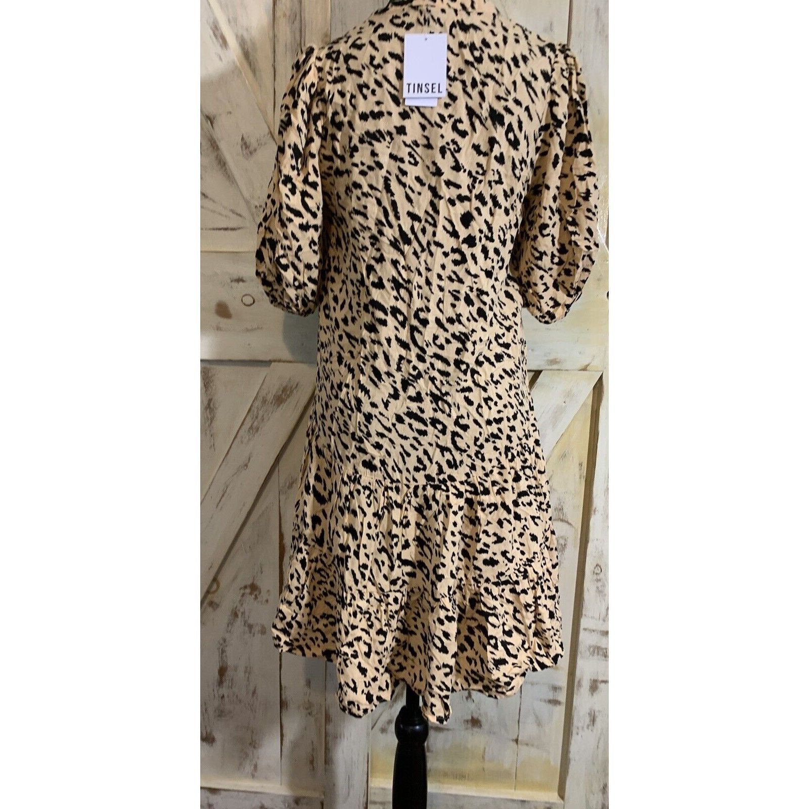Other NWT Tinsel Brand Macy’s Leopard Print High Low Dress PS Size S / US 4 / IT 40 - 3 Thumbnail